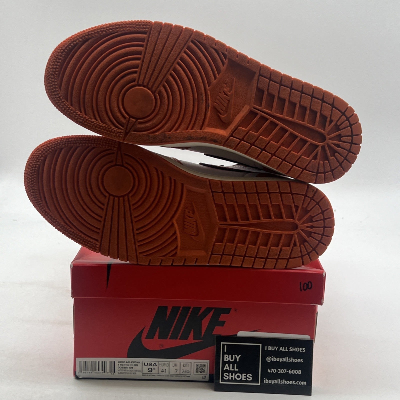Size 9.5 - Air Jordan 1 Retro High OG Starfish W (DO9369-101)