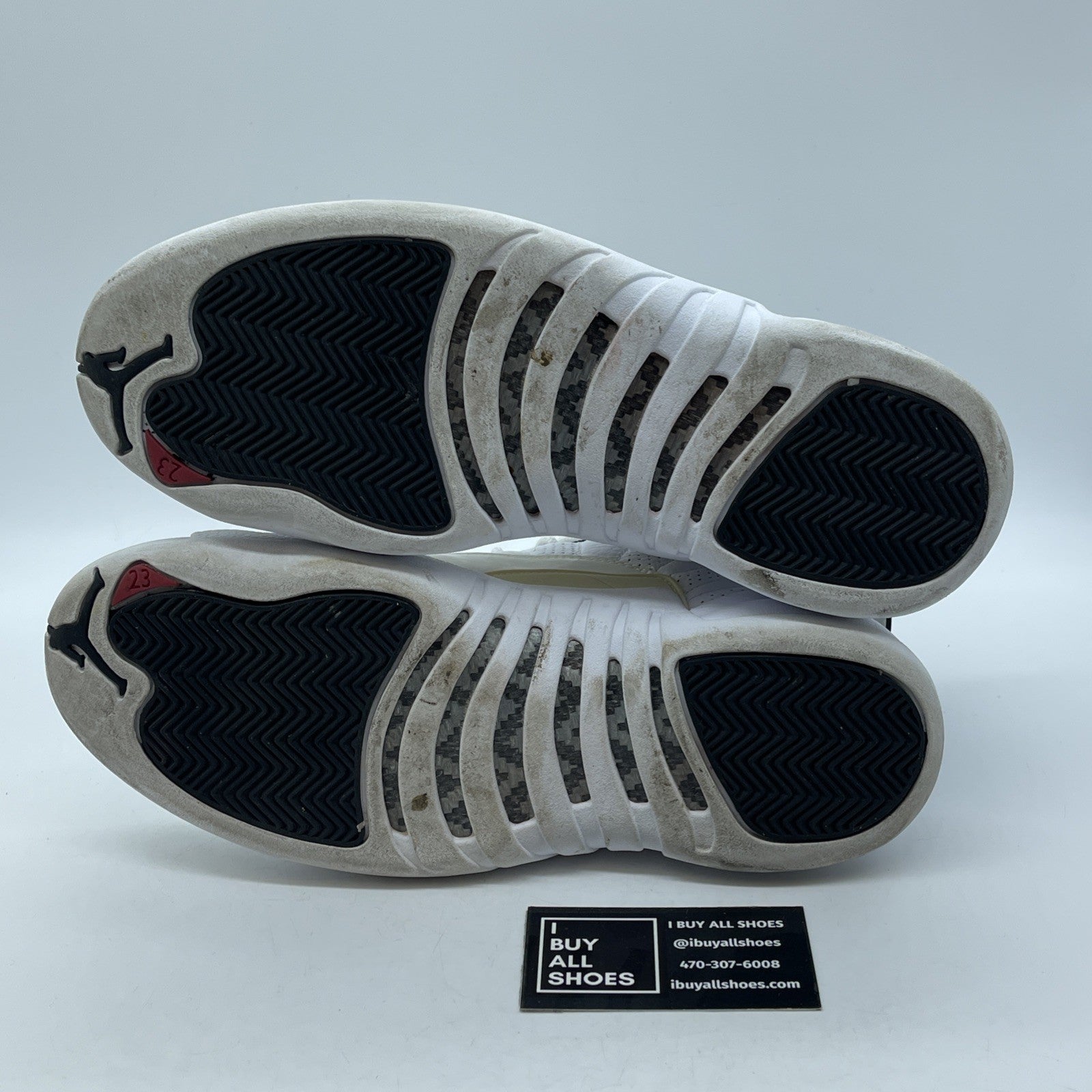 Size 9 - Air Jordan 12 Retro Rising Sun White Black Leather (130690-163)