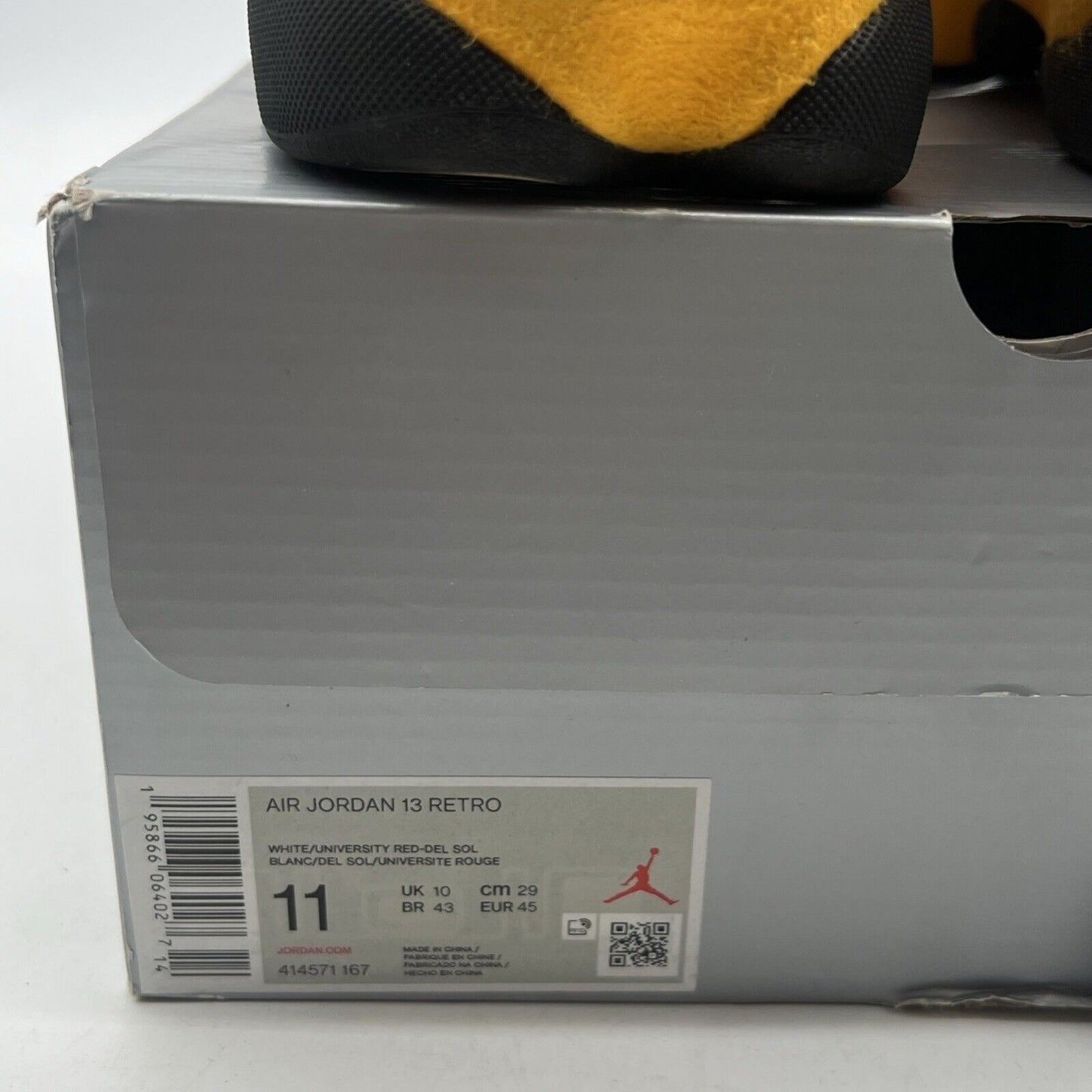 Size 11 - Air Jordan 13 Del Sol 2022 (414571-167)