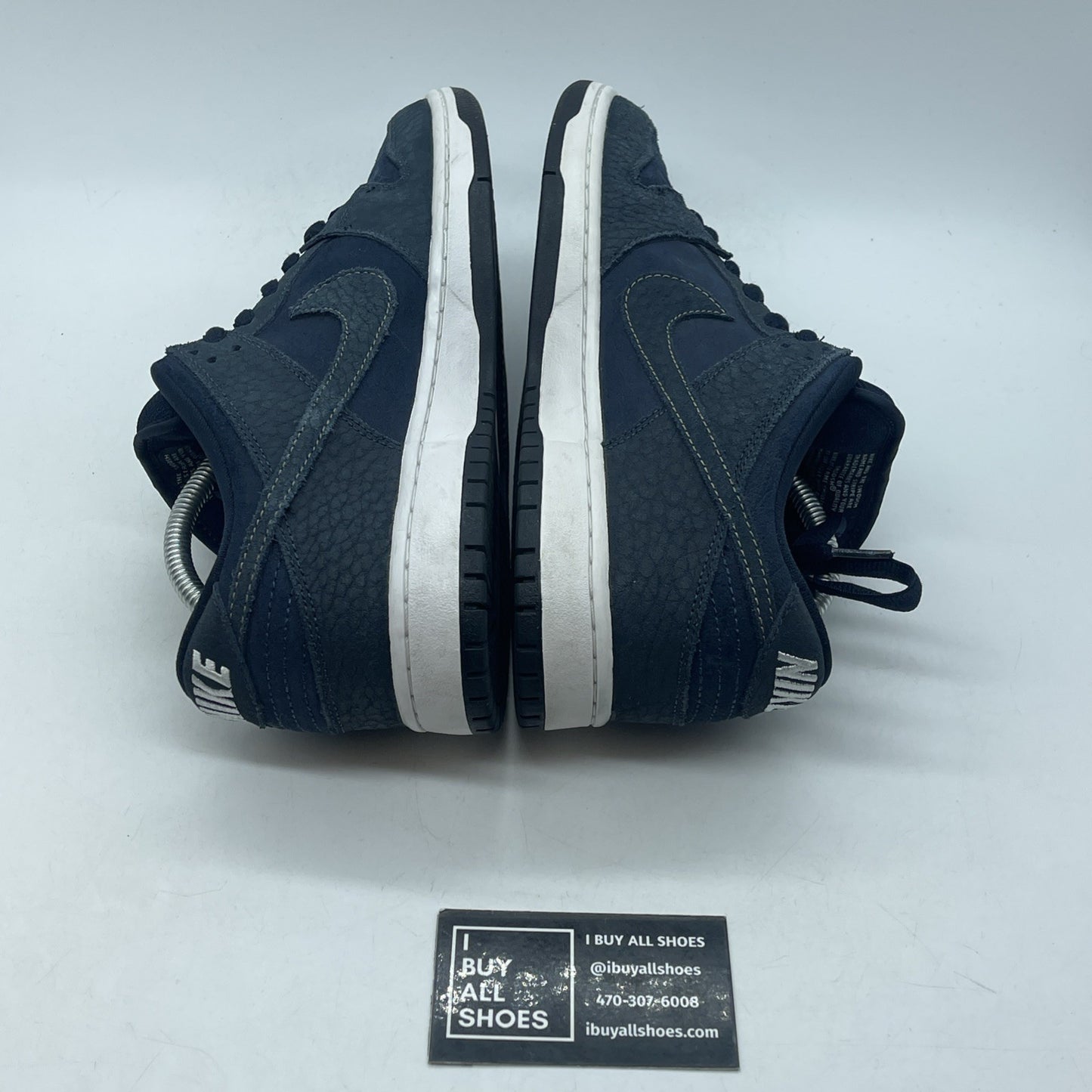 Size 9.5 - Nike Dunk Pro SB Low US Passport Blue Suede (304292-407)