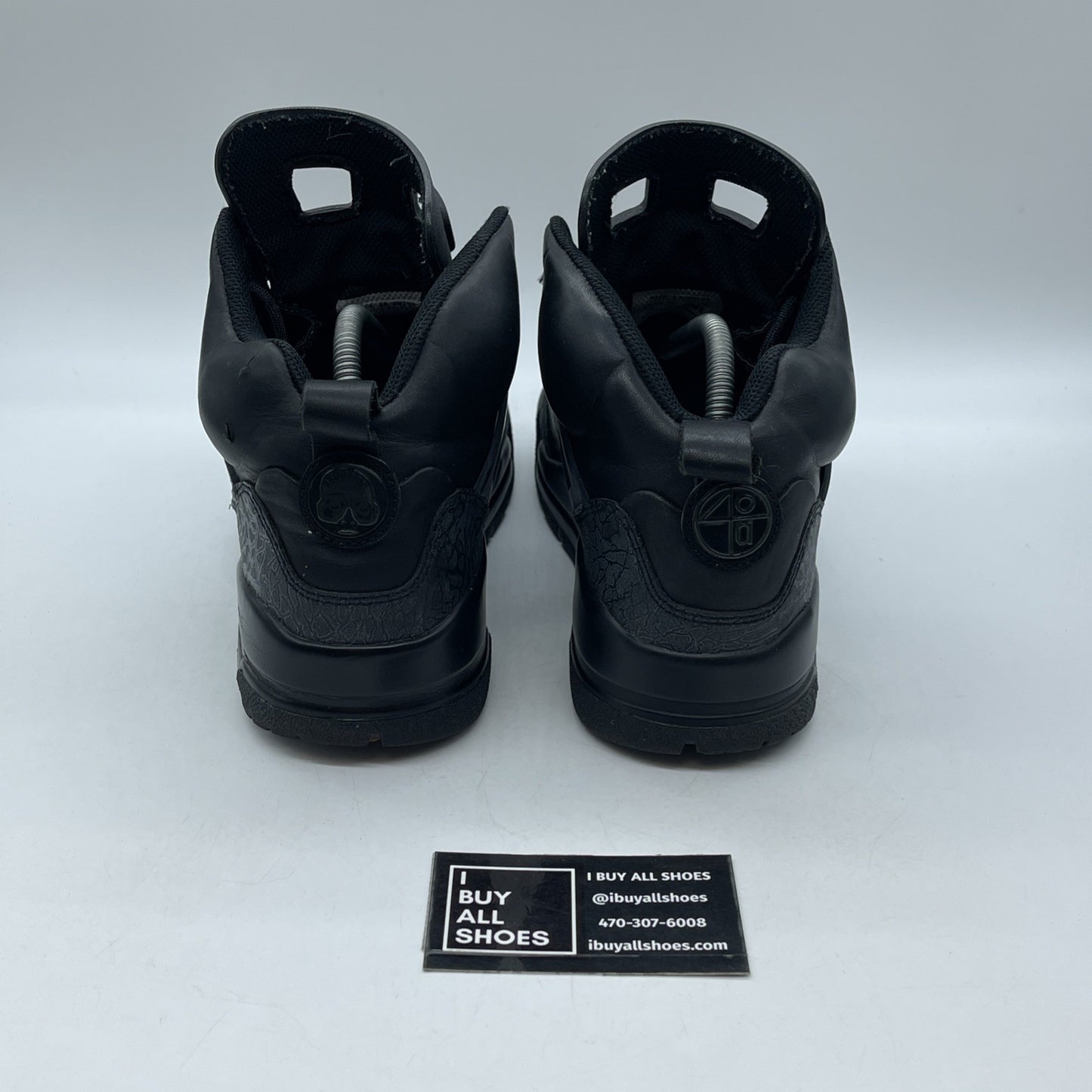 Size 9 - Air Jordan Spizike Winterized Black Anthracite 2009 (375356-001)