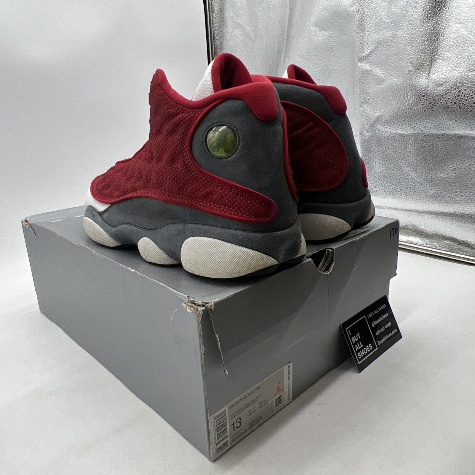 Size 13 - Air Jordan 13 Red/White - (DJ5982-600)