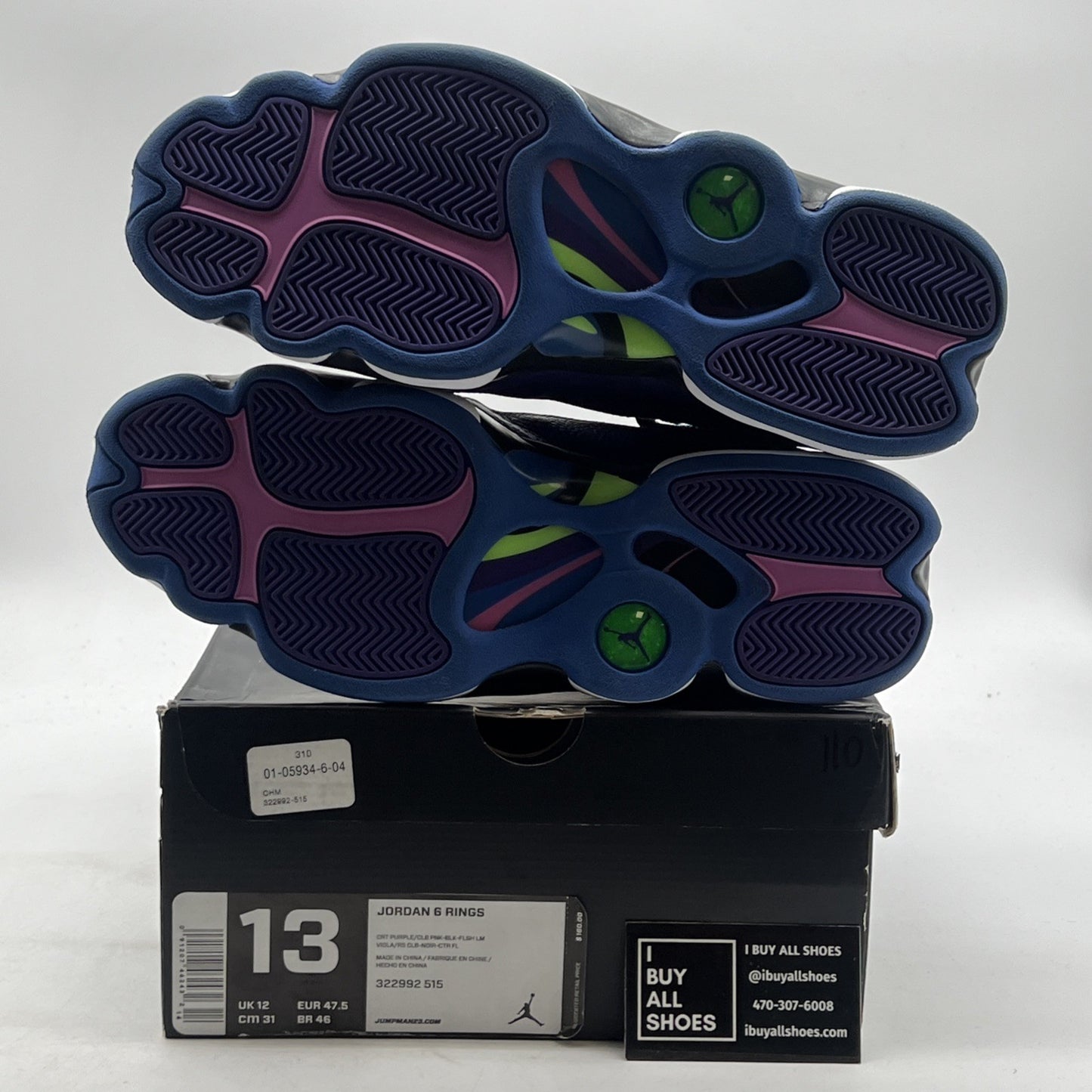 Size 13 - Jordan 6 Rings Bel Air (322992-515)