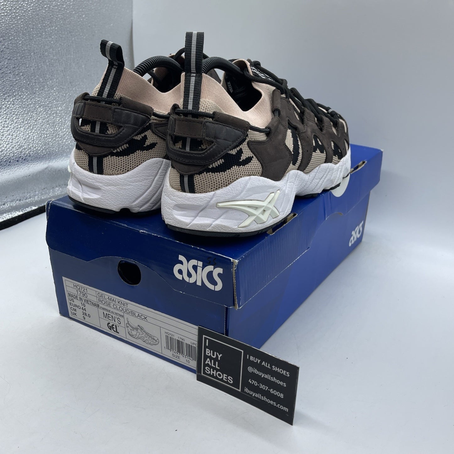 Size 10 - Patta x Asics Gel Mai Knit Rose Cloud (HQ721)