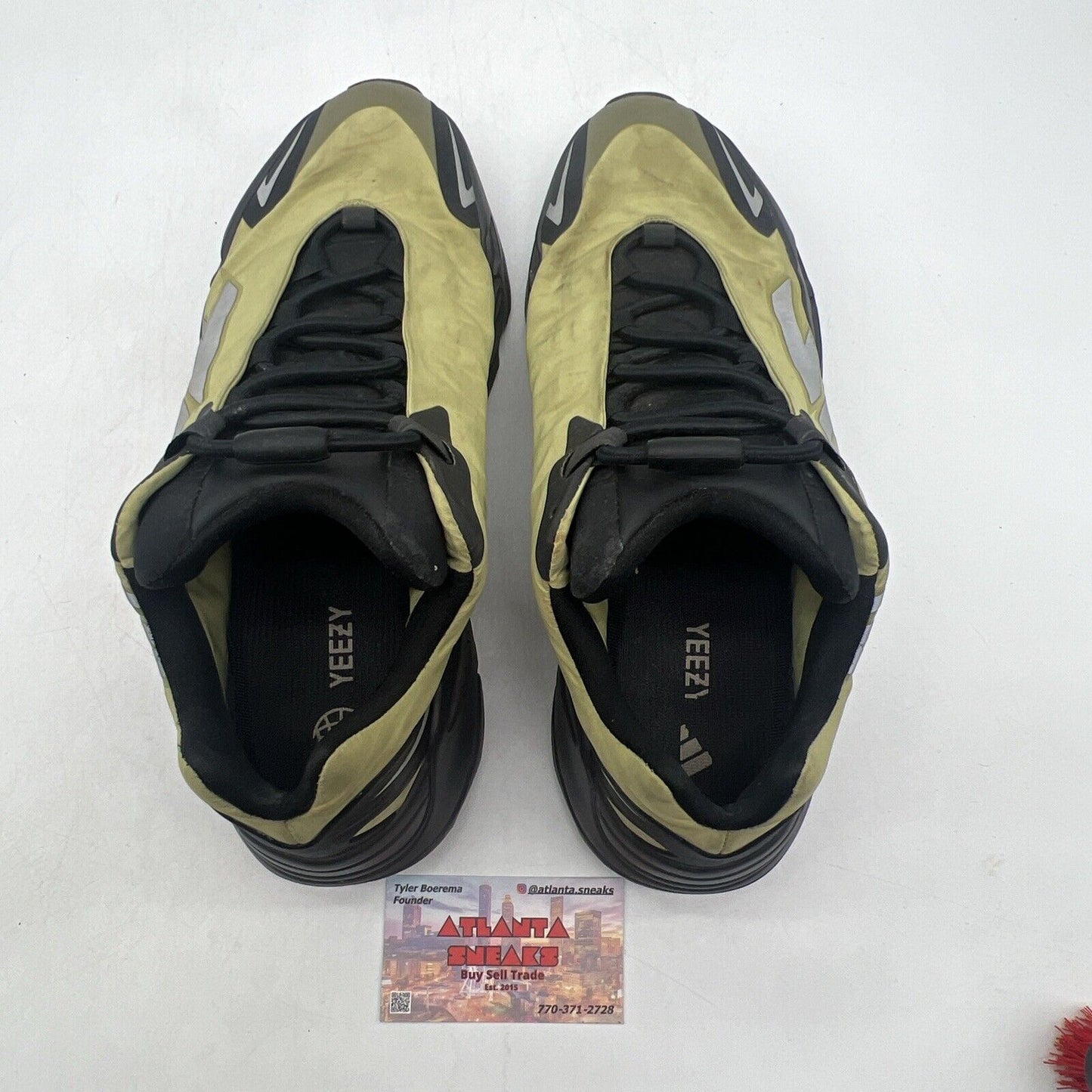 Size 10 - adidas Yeezy Boost 700 MNVN Resin Black Grey (GW9525)