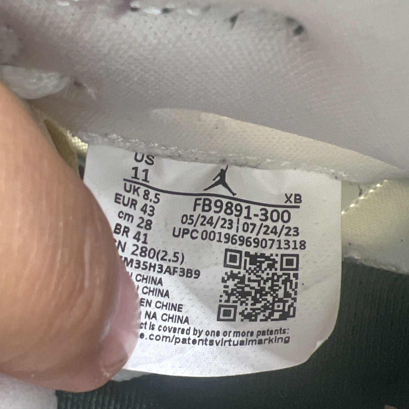 Size 11 - Air Jordan 1 Method of Make High Galactic Jade W (FB9891-300)