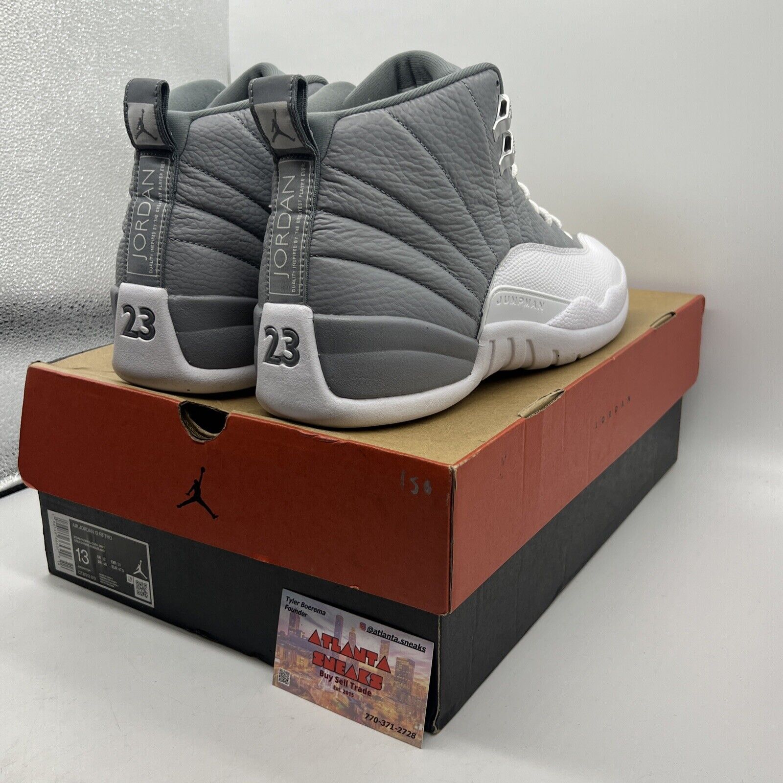 Size 13 - Jordan 12 Stealth 2022