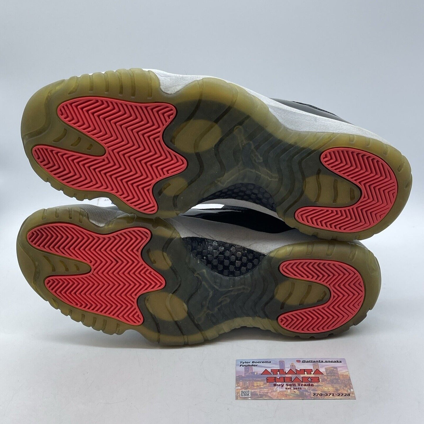 Size 11 - Air Jordan 11 Retro Low Infrared 23 Black Grey Suede (528895-023)