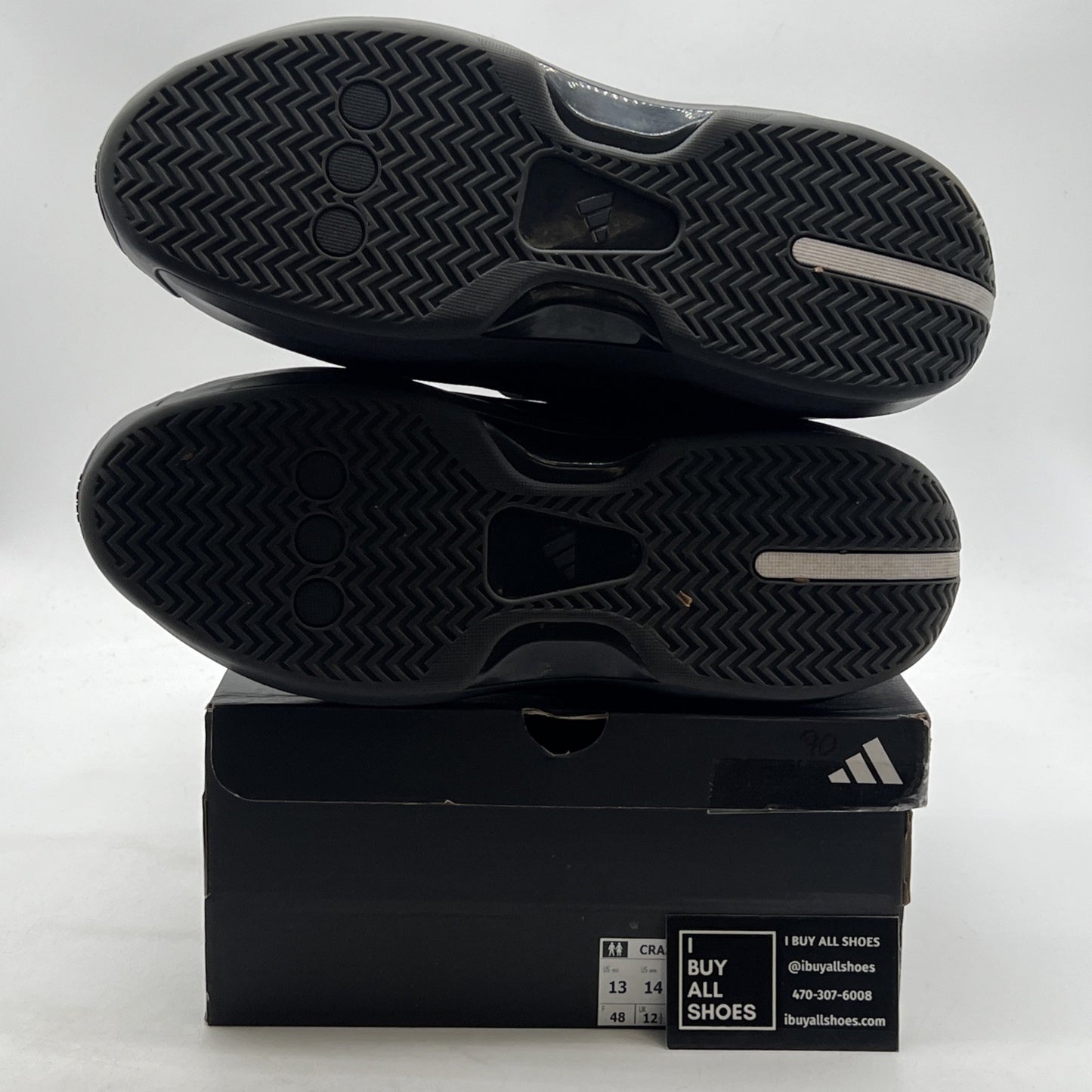 Size 13 - adidas Crazy IIInfinity Triple Black (IE7689)