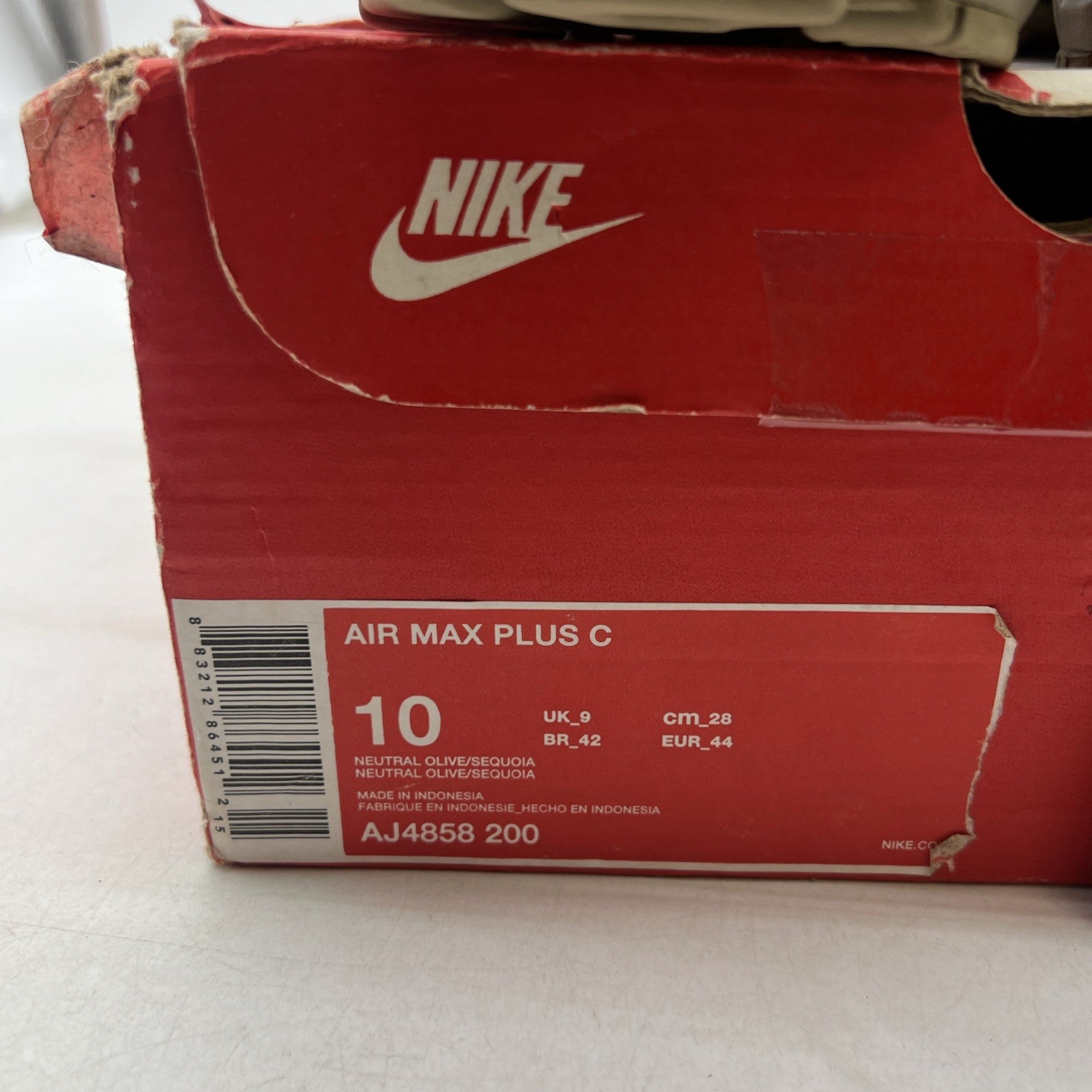 Size 10 - Nike Air Max Plus Neutral Olive (AJ4858-200)