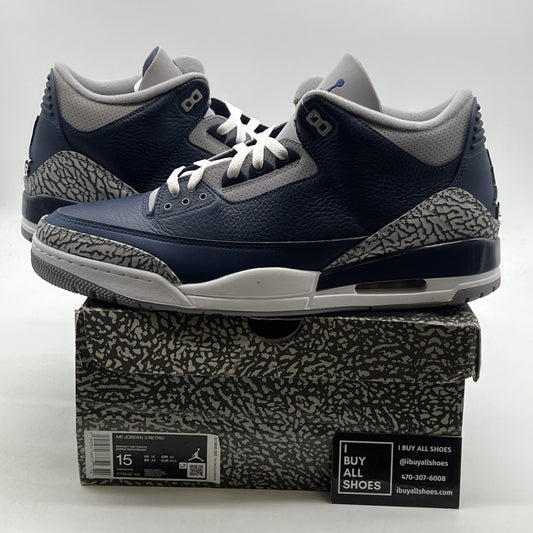Size 15 - Air Jordan 3 Retro Blue (CT8532-401)