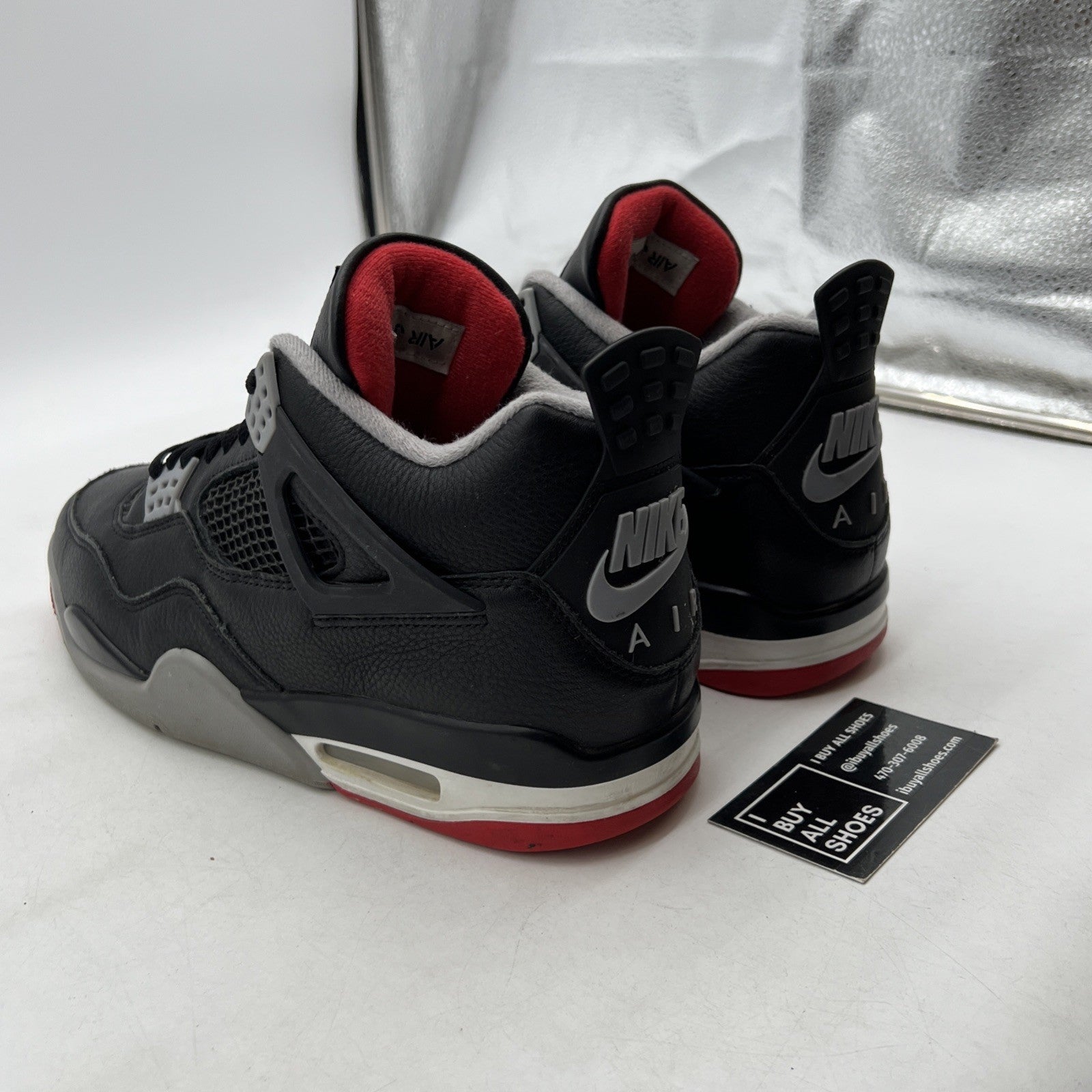 Size 10.5 - Air Jordan 4 Retro Bred Reimagined (FV5029-006)