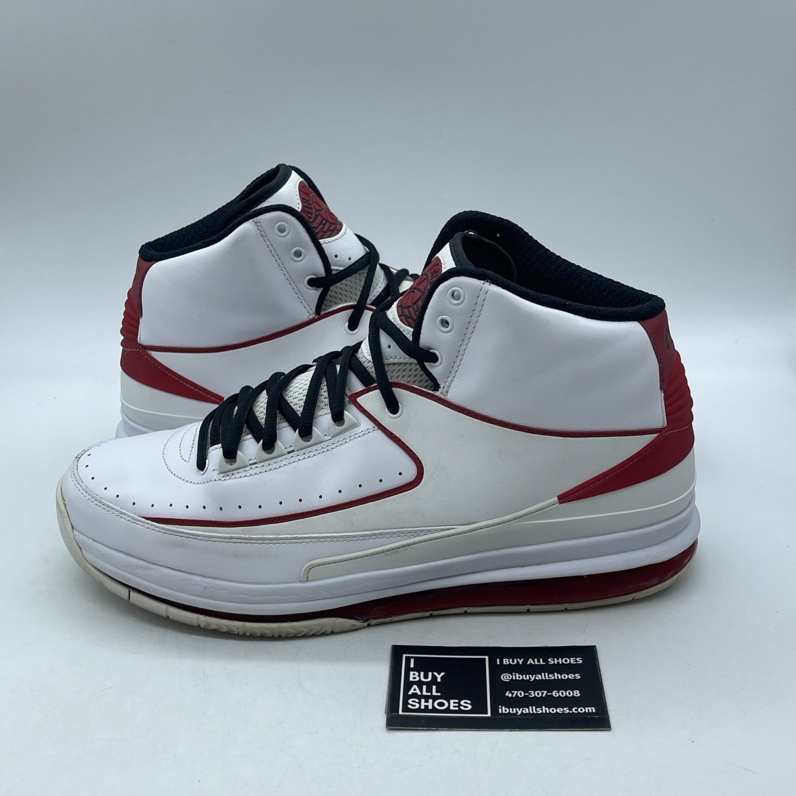Size 11 - Air Jordan 2.0 White Varsity Red (455616-100)