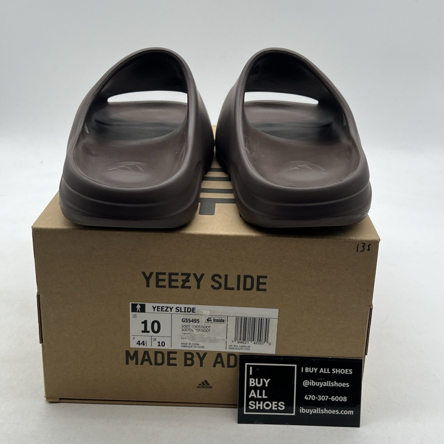 Size 10 - adidas Yeezy Slide Brown (G55495)