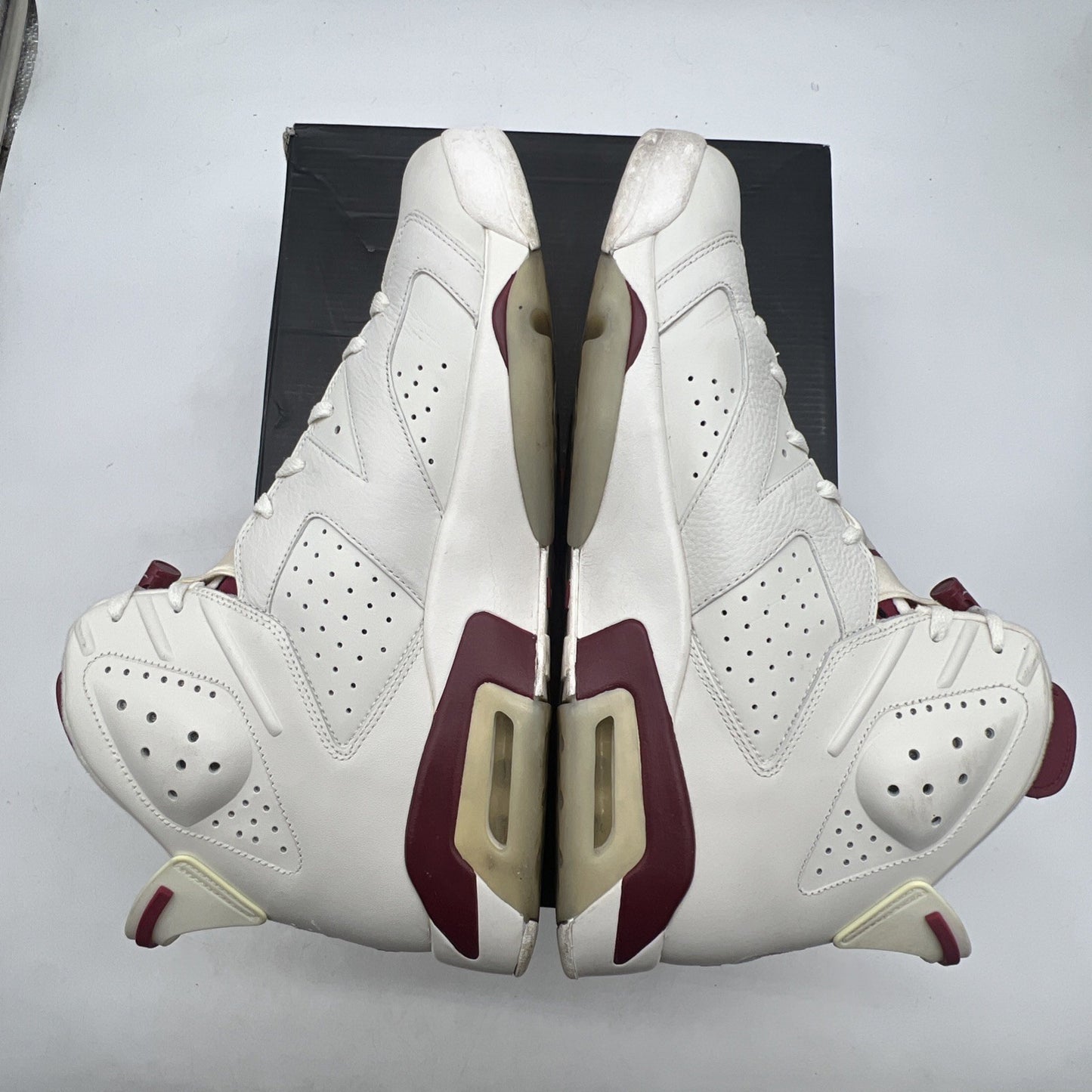 Size 14 - Air Jordan 6 Retro 2015 Maroon (384664-116)