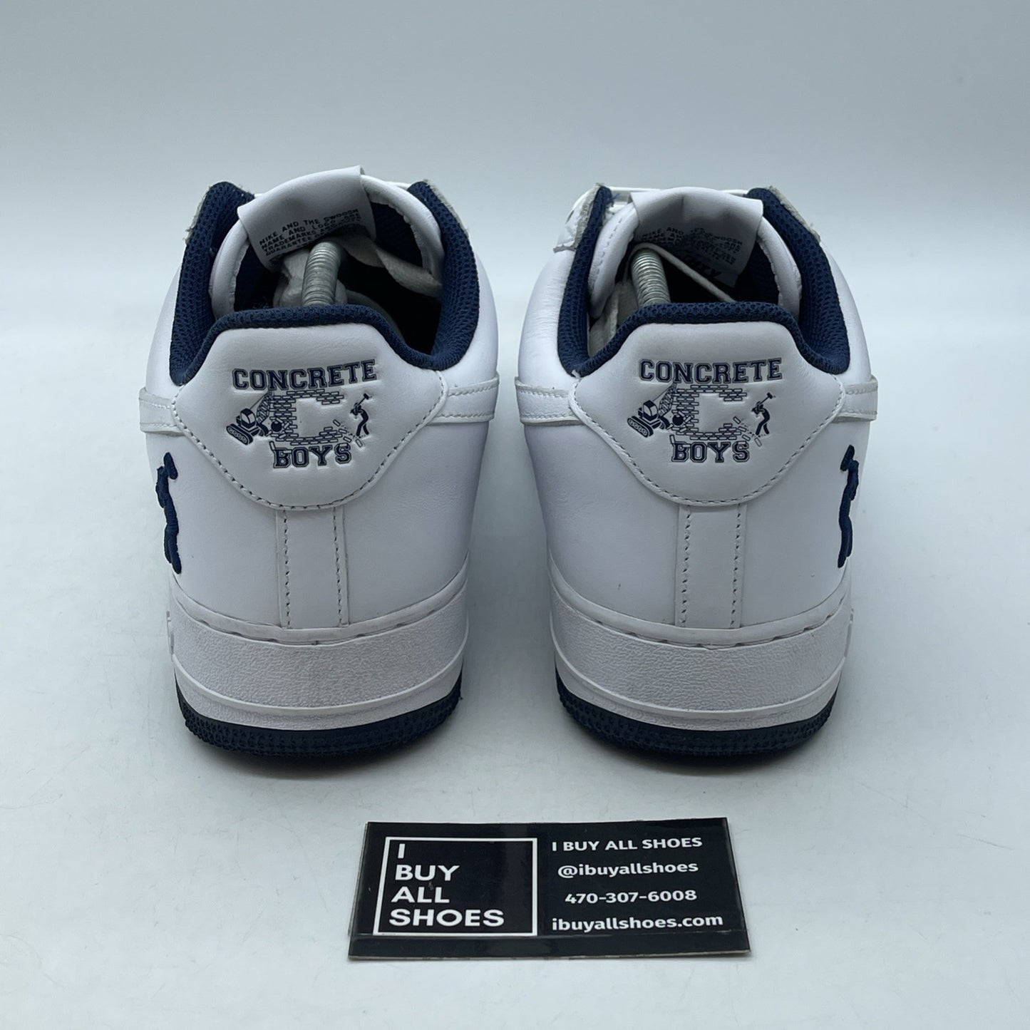 Size 10.5 - Nike Lil Yachty x Air Force 1 Low Concrete Boys Blue (IB5720-100)