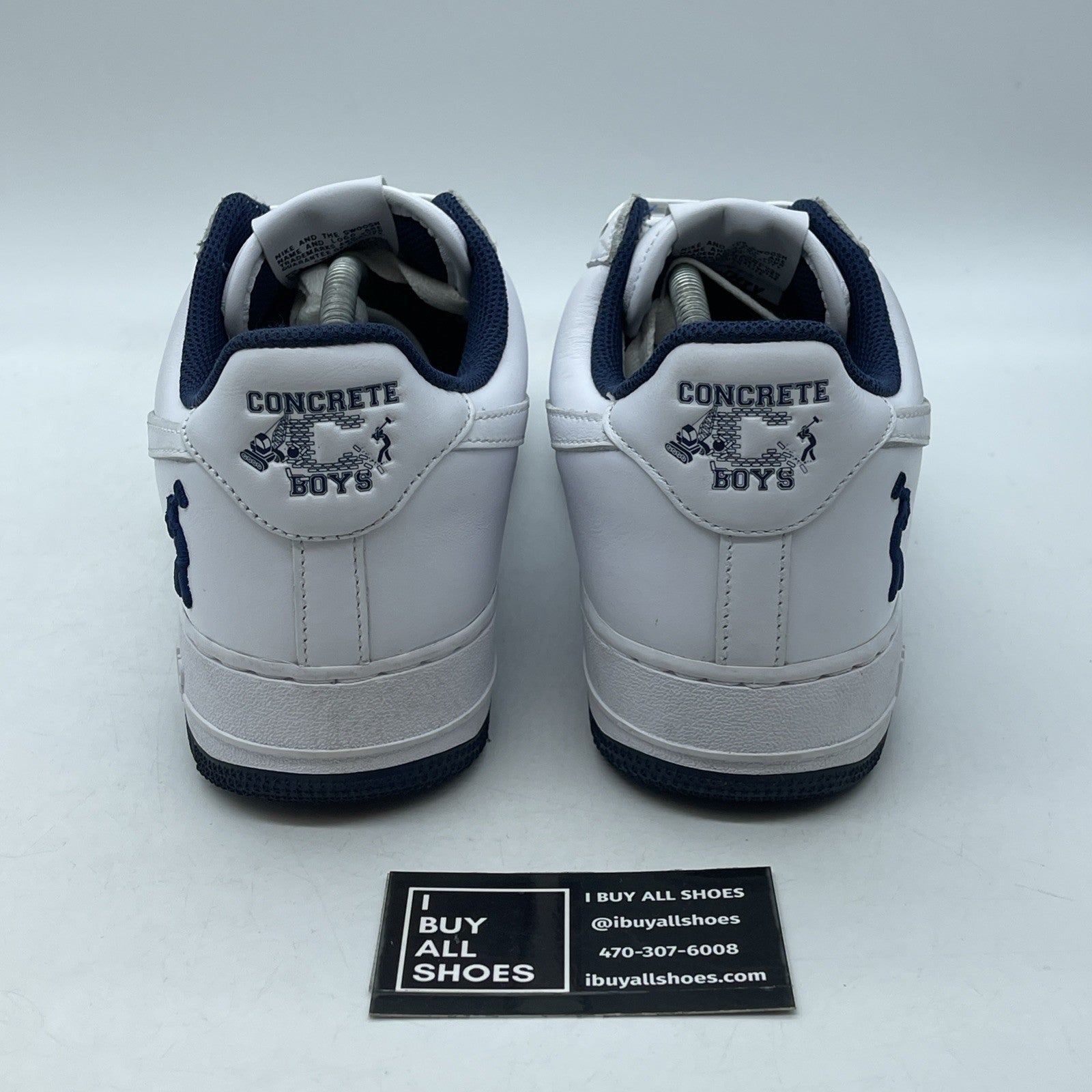 Size 10.5 - Nike Lil Yachty x Air Force 1 Low Concrete Boys Blue (IB5720-100)