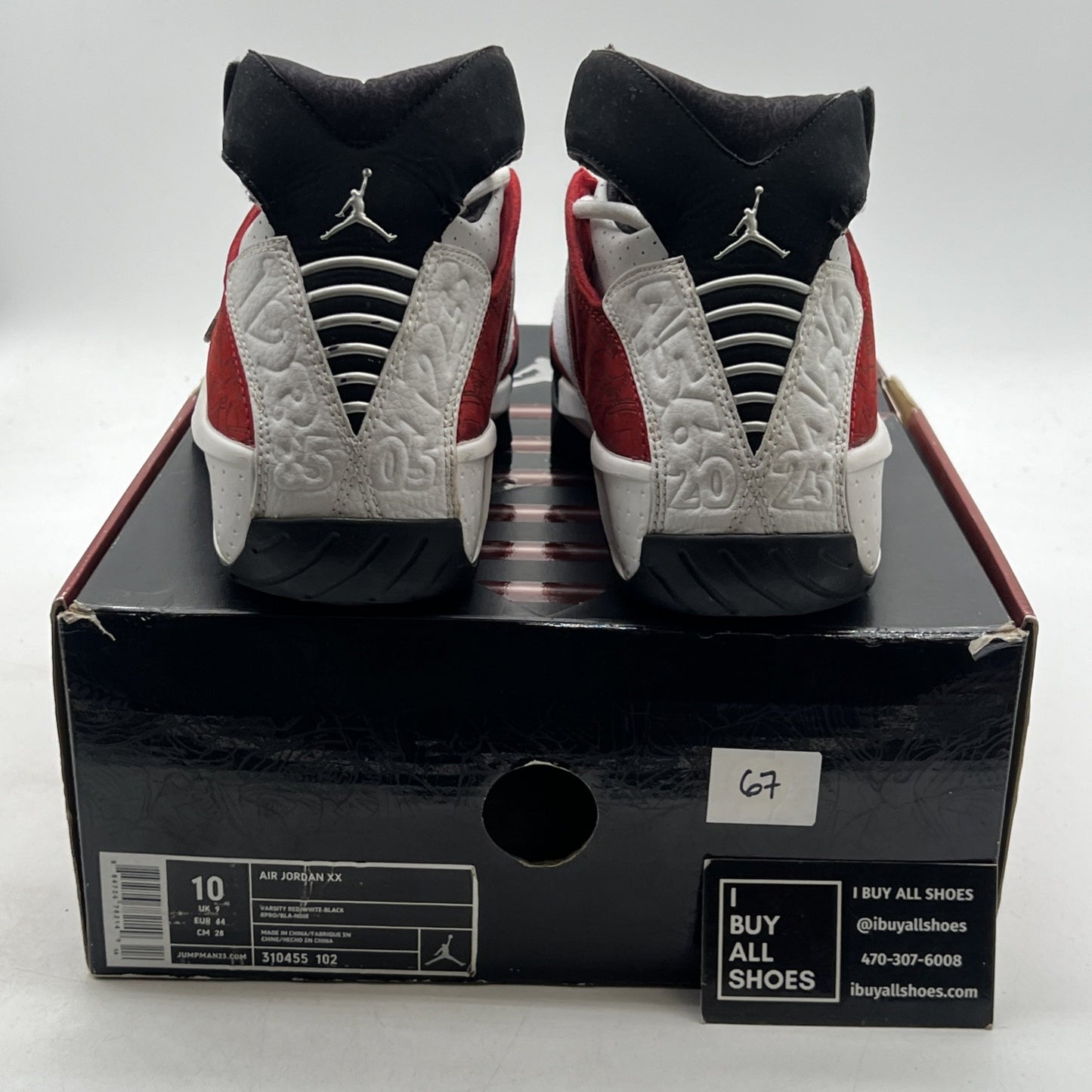 Size 10 - Air Jordan 20 OG Midwest (310455-102)