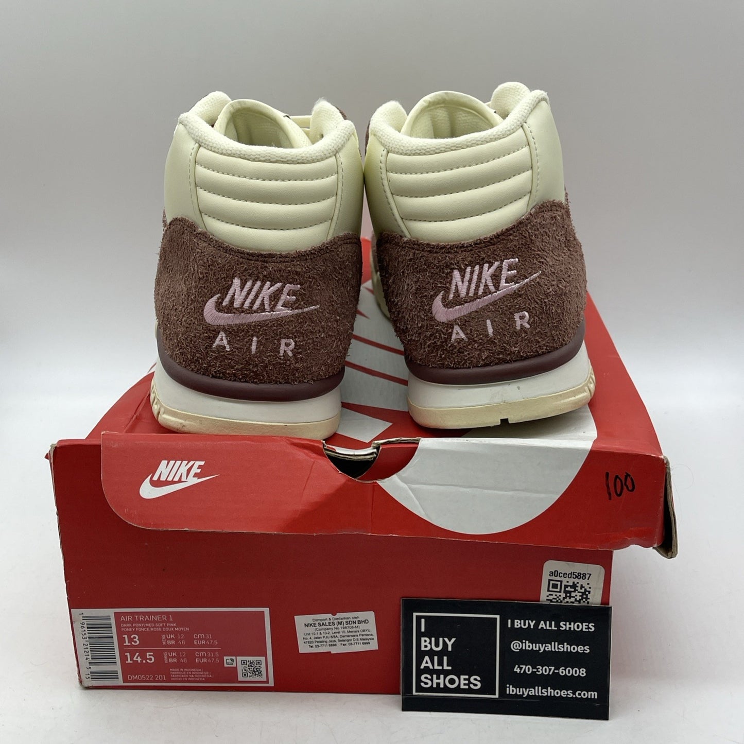 Size 13 - Nike Air Trainer 1 Valentine's Day (DM0522-201)