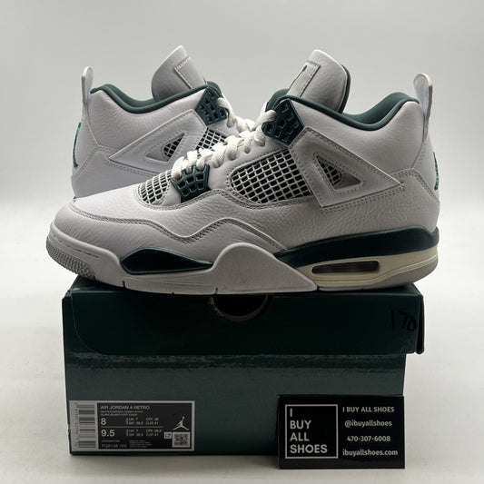 Size 8 - Air Jordan 4 Retro Oxidized Green (FQ8138-103)