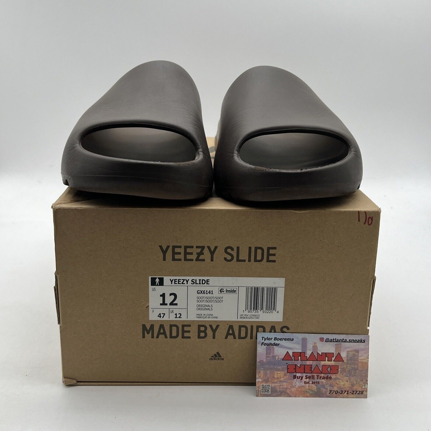 Size 12 - adidas Yeezy Slide Brown