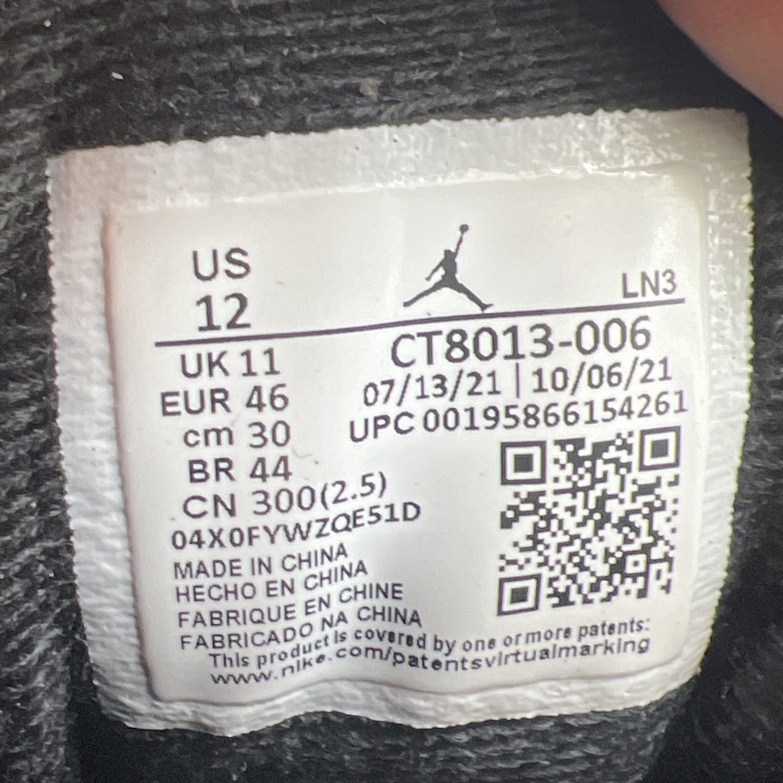 Size 12 - Air Jordan 12 Retro Mid Playoff (CT8013-006)