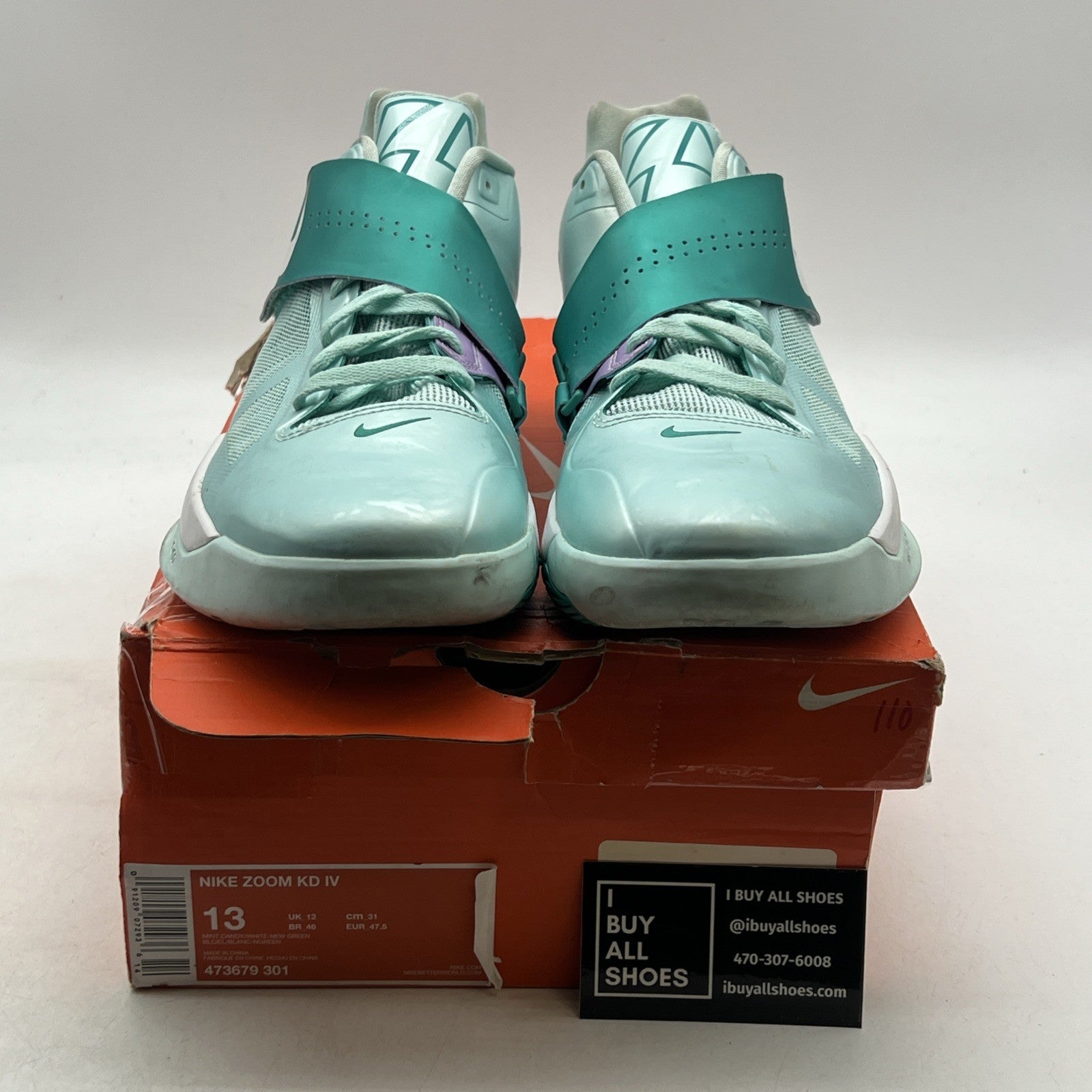 Size 13 - Nike Zoom KD 4 Easter (473679-301)