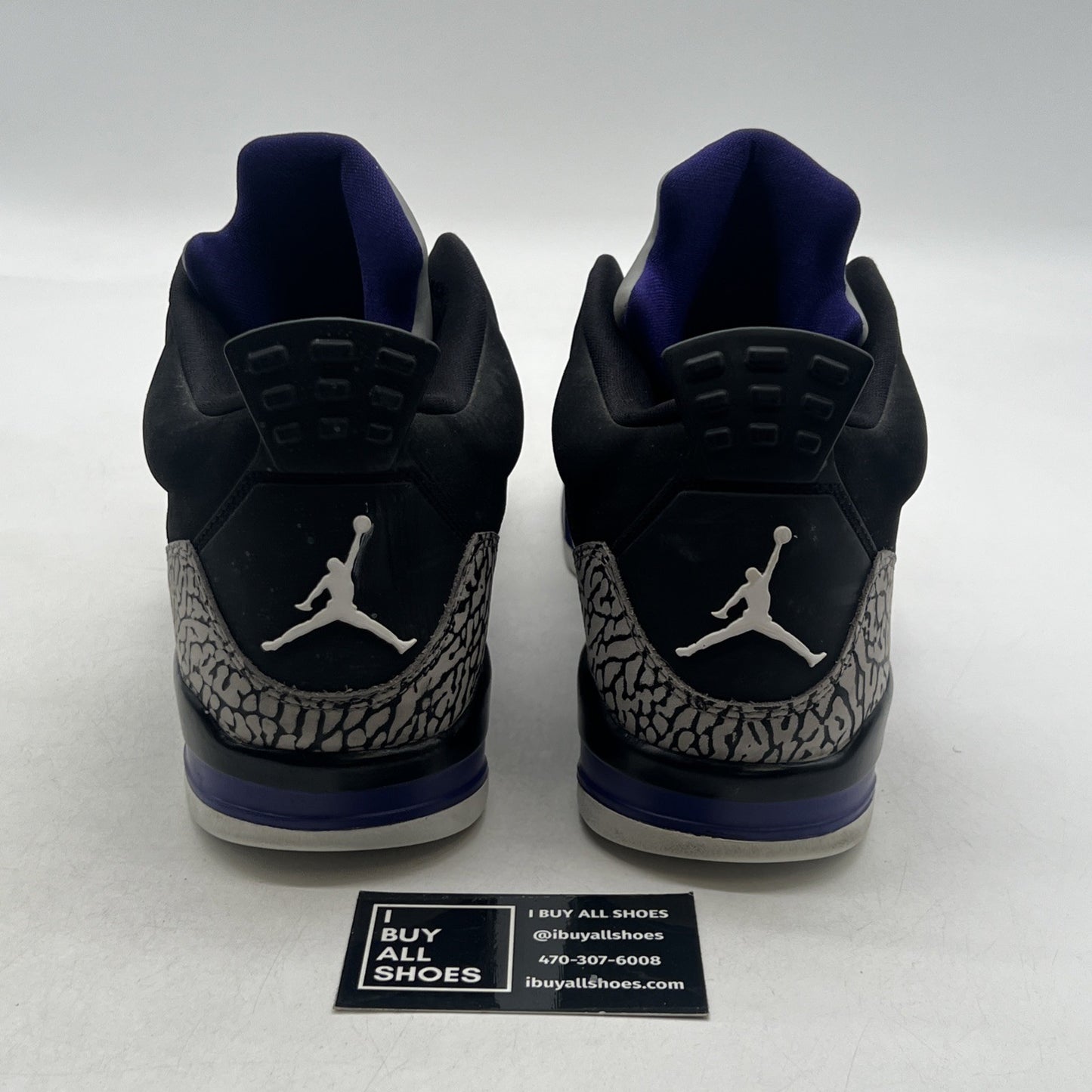 Size 11.5 - Air Jordan Son of Mars Low Black Grape Ice (580603-008)