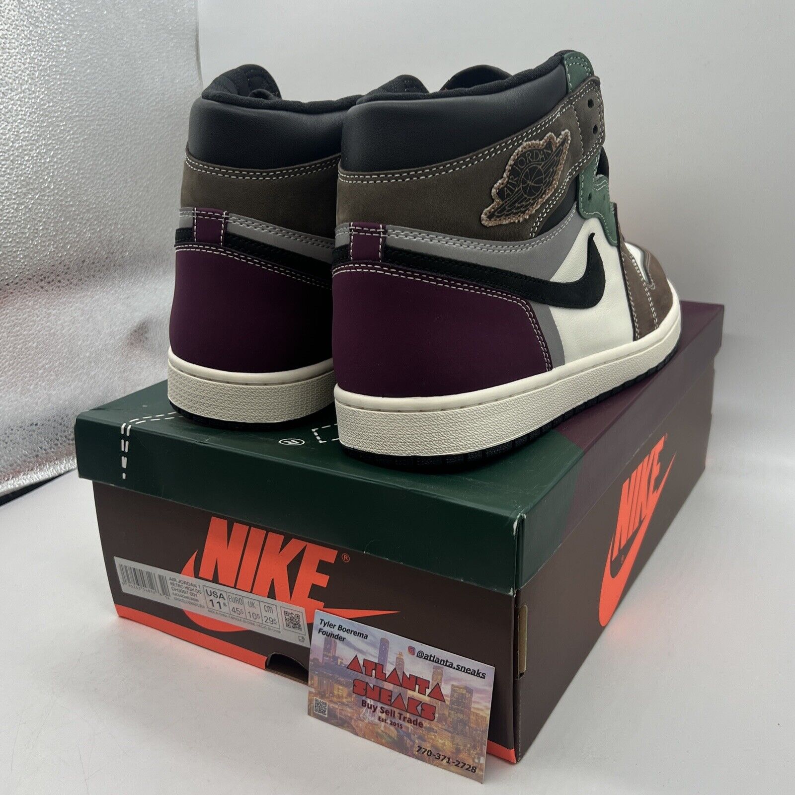 Size 11.5 - Jordan 1 High OG Crafted 2021 Brand New Og All