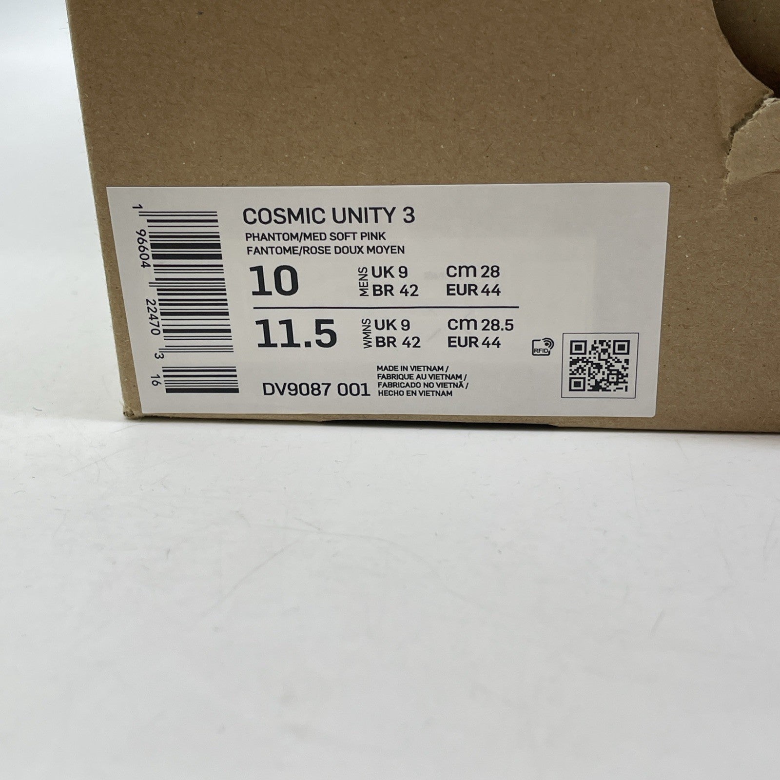 Size 10 - Nike Cosmic Unity 3 Phantom Bright Cactus Grey Green (DV9087-001)