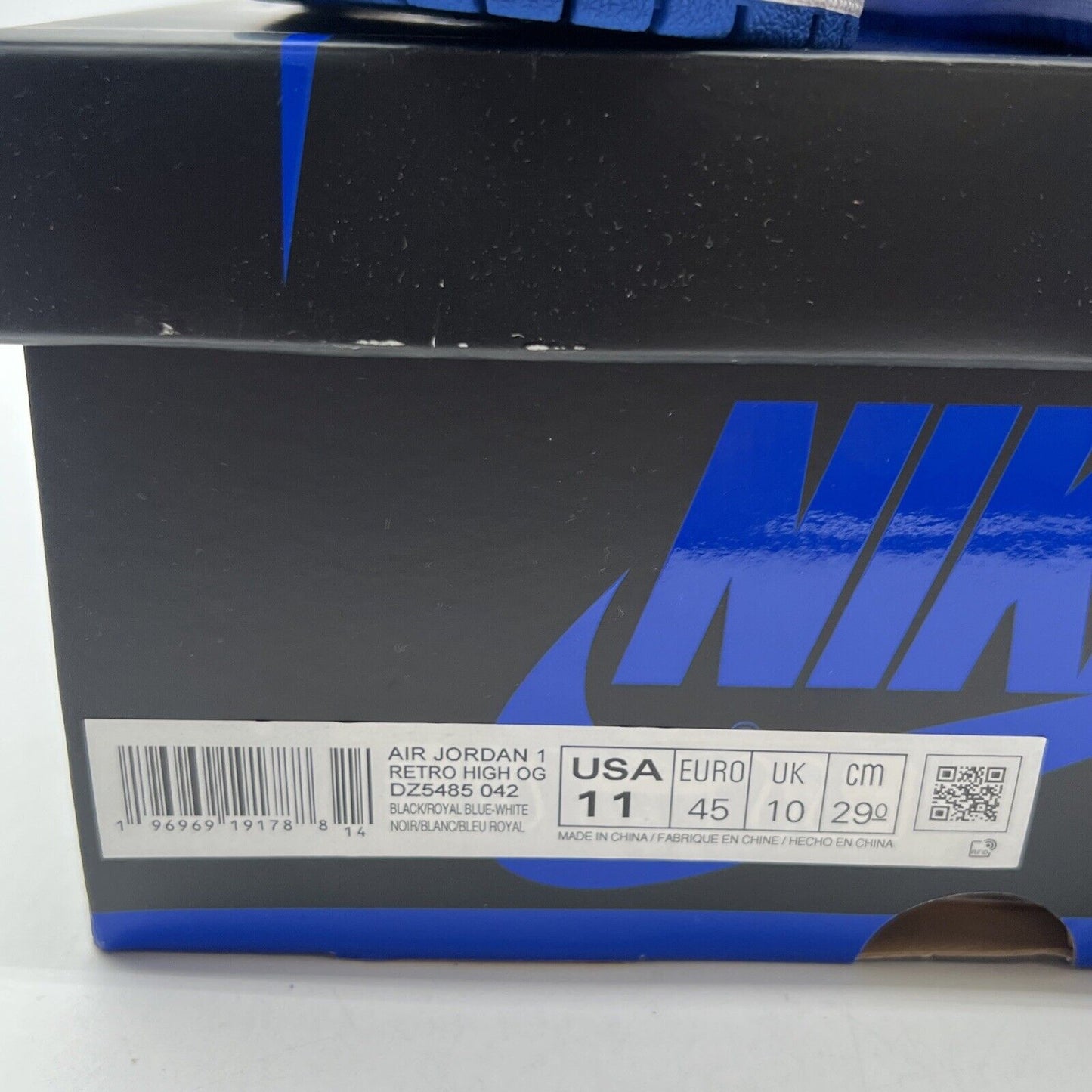Size 11 - Air Jordan 1 Retro OG High Royal Reimagined (DZ5485-042)