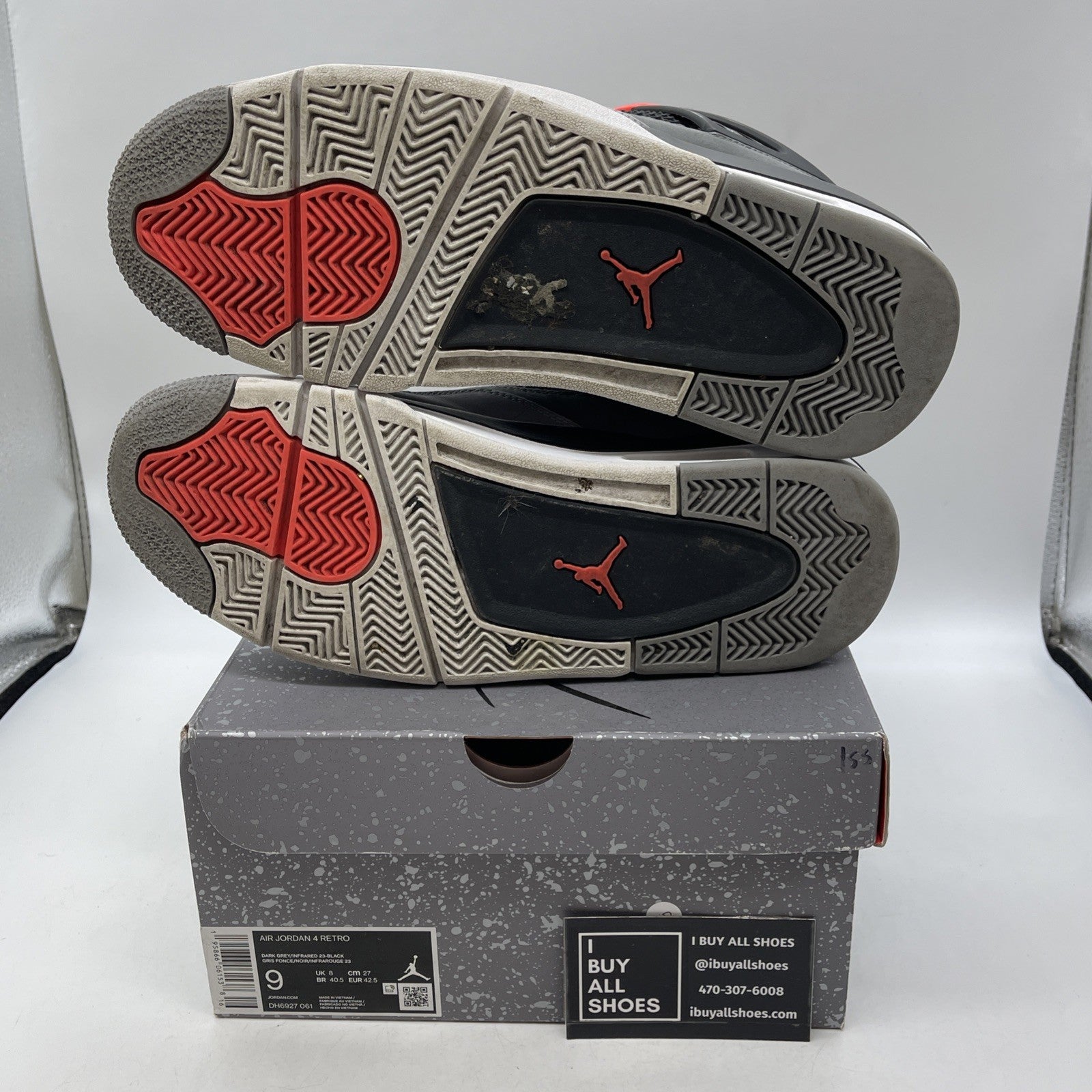 Size 9 - Air Jordan 4 Retro Mid Infrared (DH6927-061)