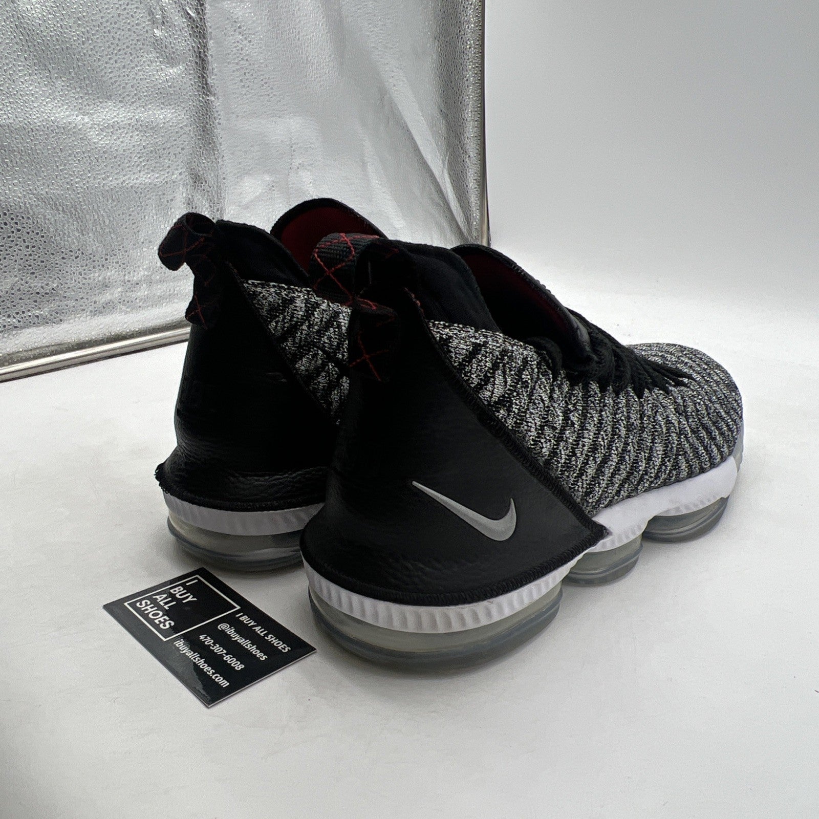 Size 12 - Nike LeBron 16 Oreo - (AO2588-006)