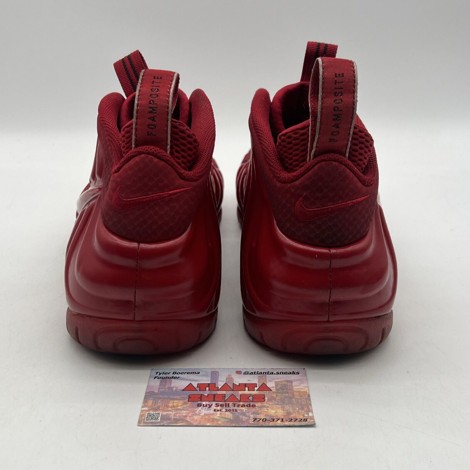 Size 13 - Nike Air Foamposite Pro Gym Red (624041-603)