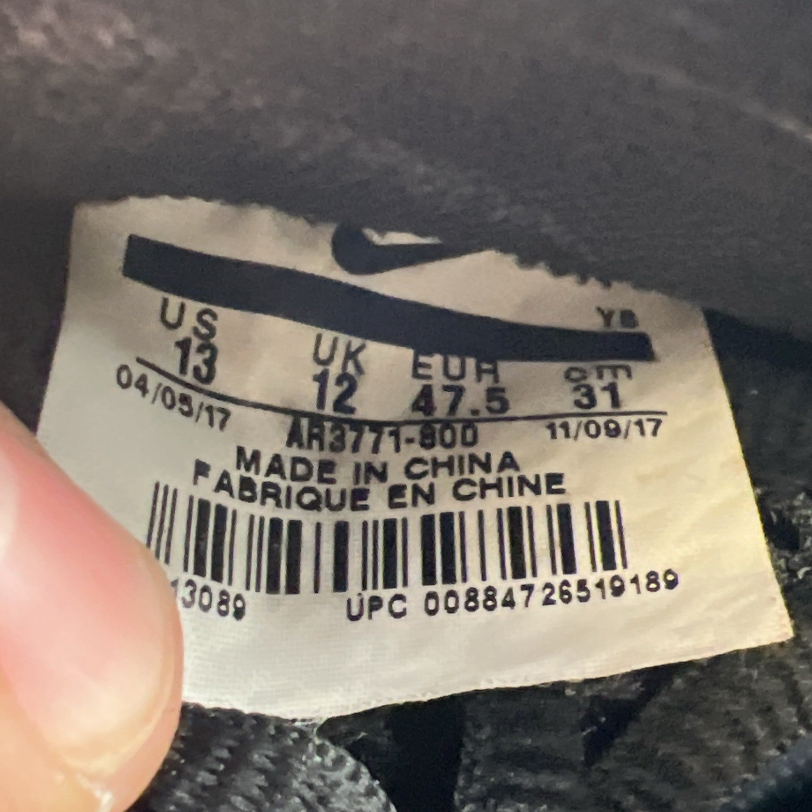 Size 13 - Nike Air Foamposite One XX QS Big Bang (AR3771-800)