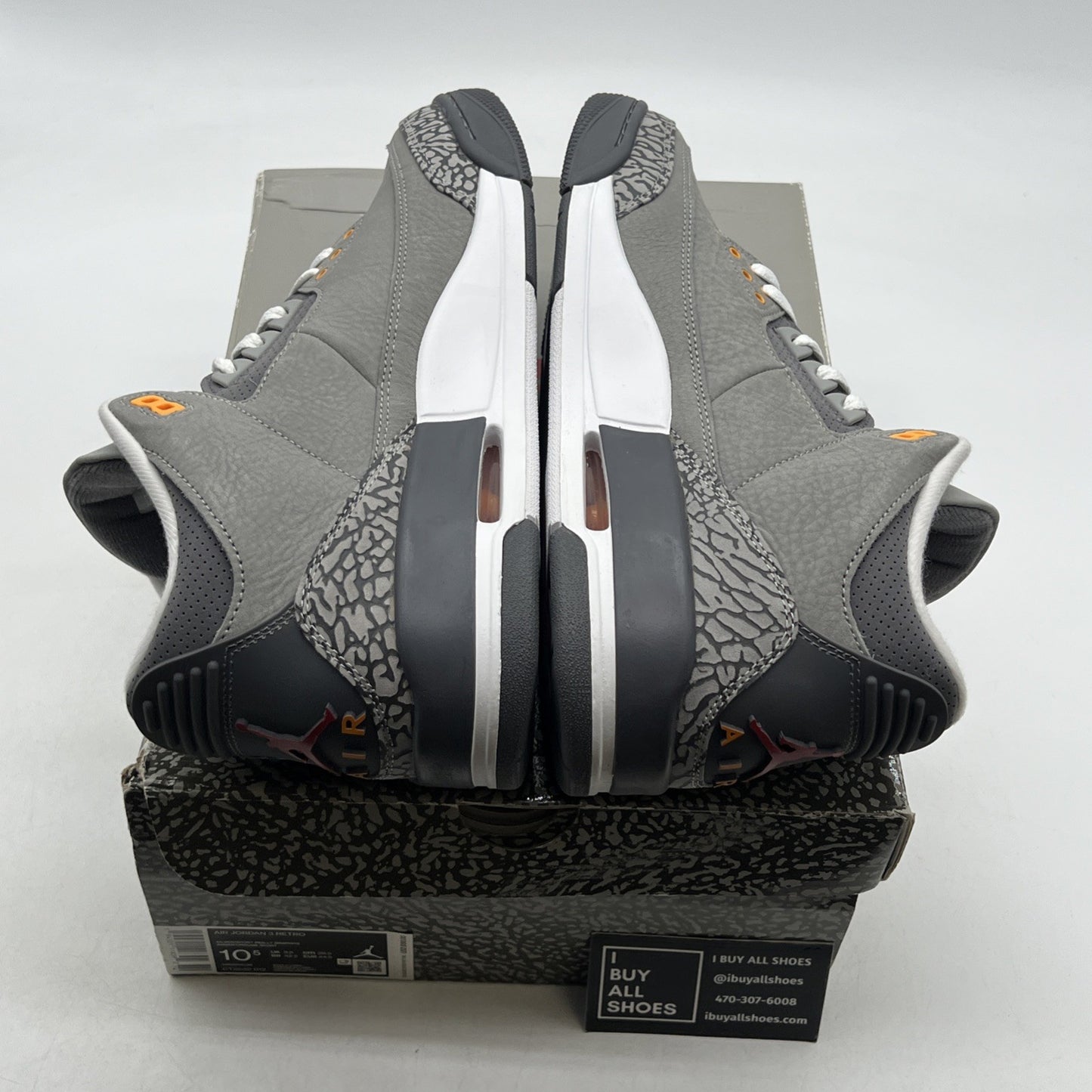 Size 10.5 - Air Jordan 3 Retro Mid Cool Grey (CT8532-012)