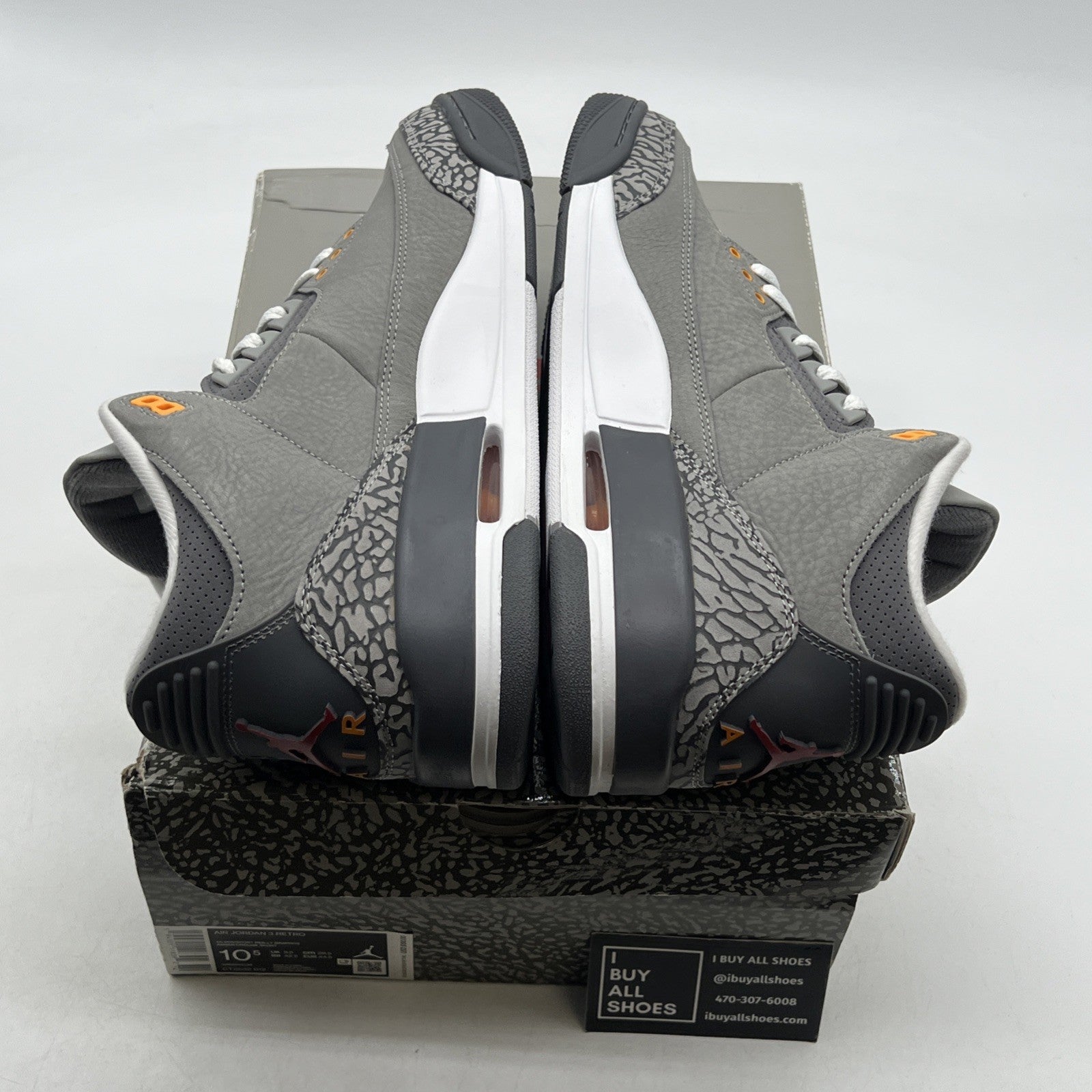 Size 10.5 - Air Jordan 3 Retro Mid Cool Grey (CT8532-012)