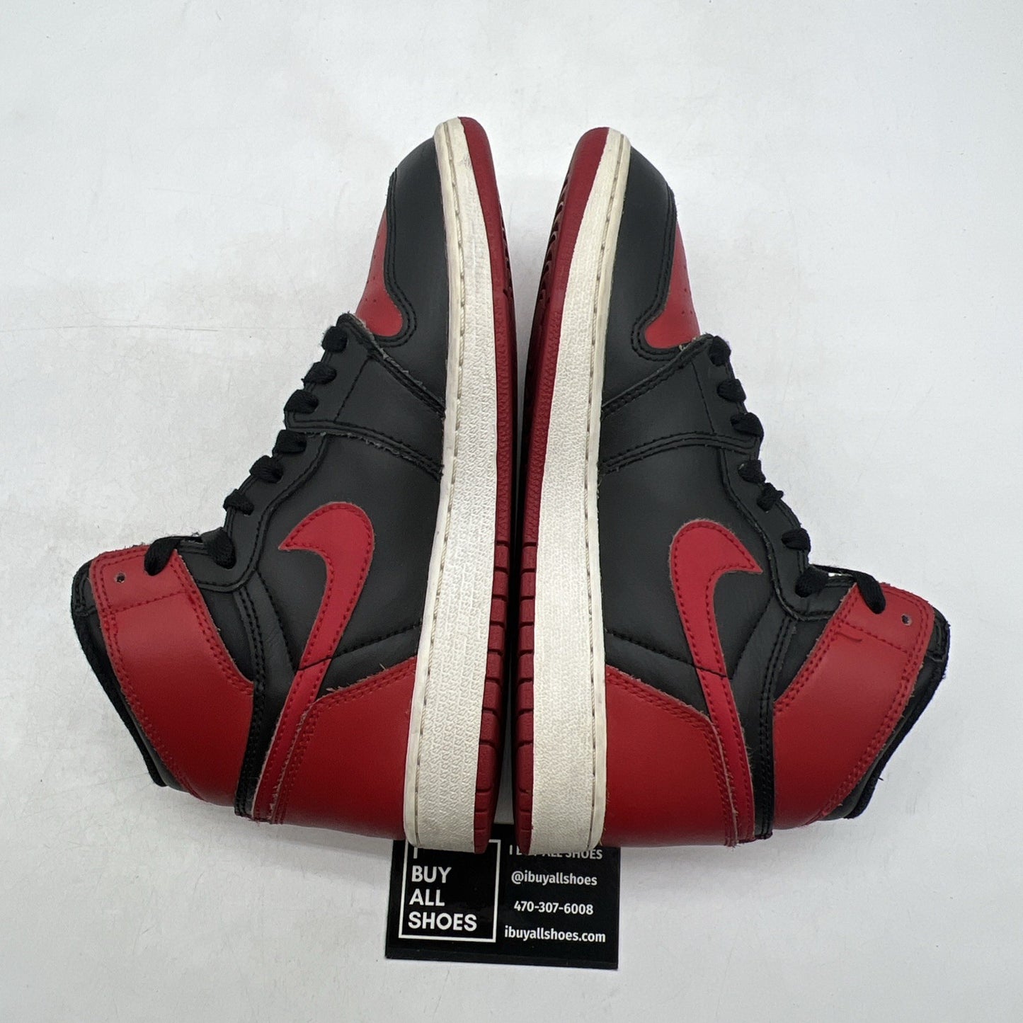 Size 6Y - Air Jordan 1 Retro OG High Banned Bred (555088-001)