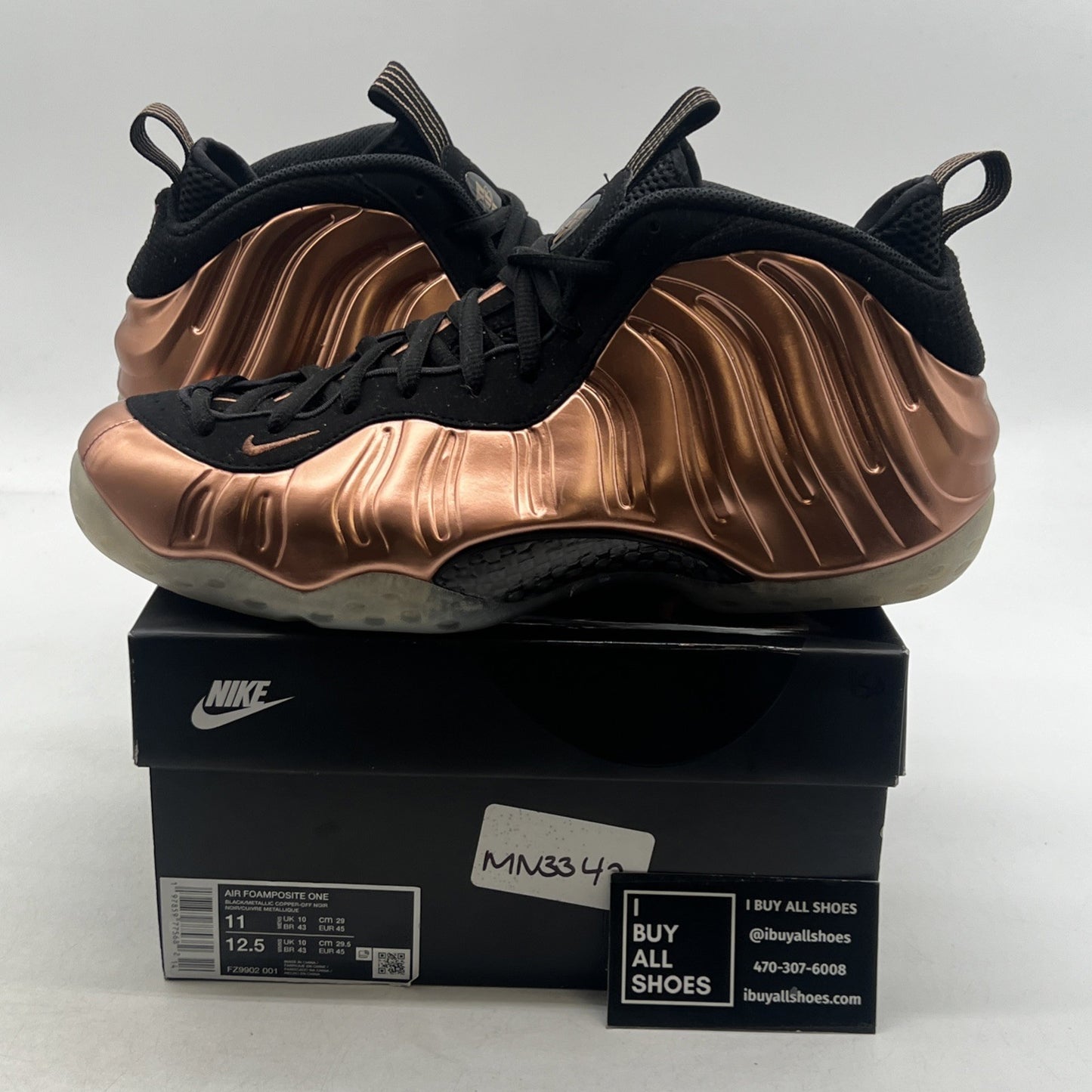 Size 11 - Nike Air Foamposite One 2024 Copper (FZ9902-001)