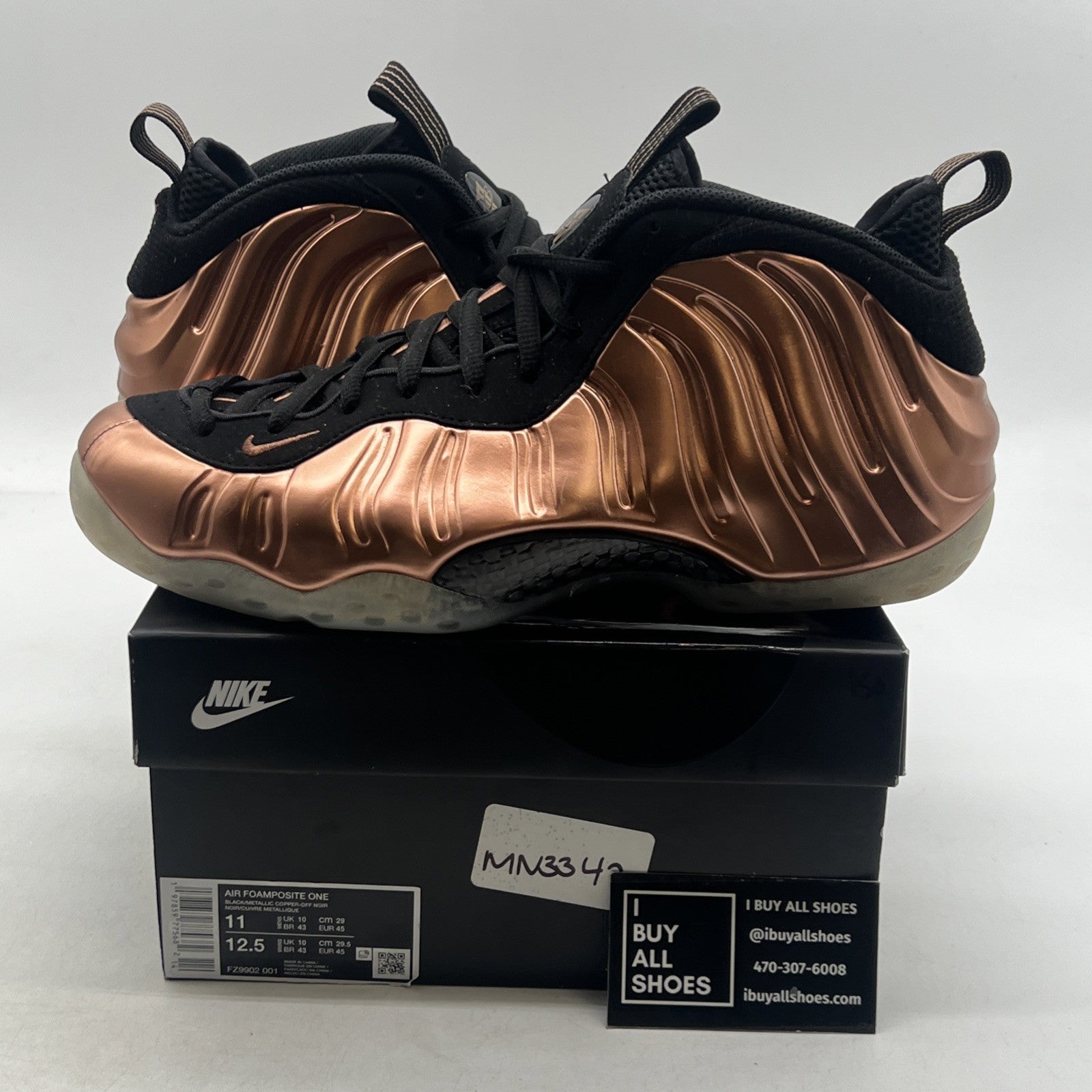 Size 11 - Nike Air Foamposite One 2024 Copper (FZ9902-001)