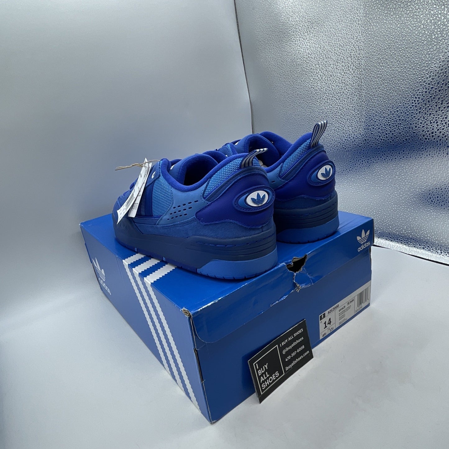 Size 14 - Adidas ADI2000 Bold Blue (GX4629)