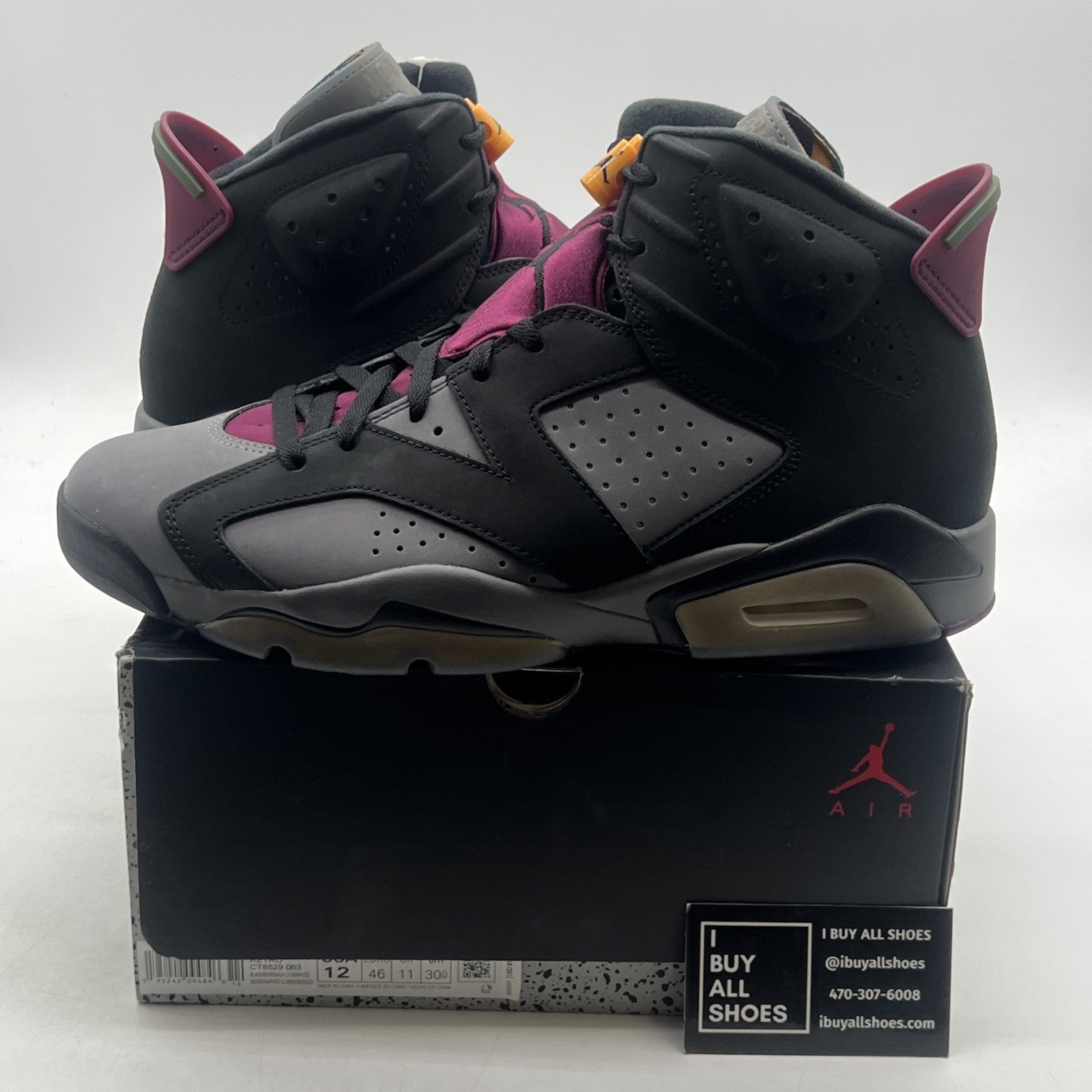 Size 12 - Air Jordan 6 Bordeaux (CT8529-063)