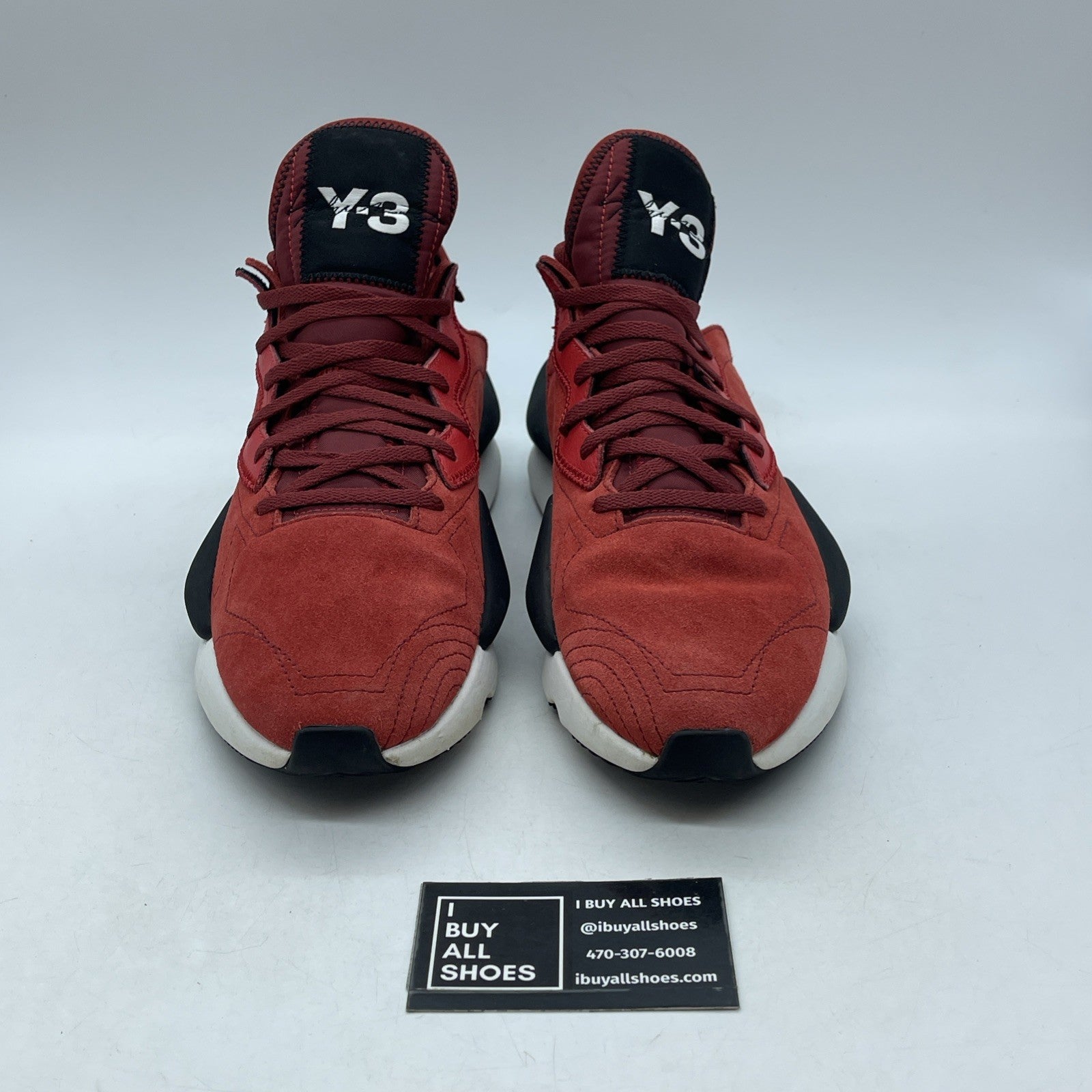 Size 9 - adidas Y-3 Kaiwa Lush Red (CG6981)