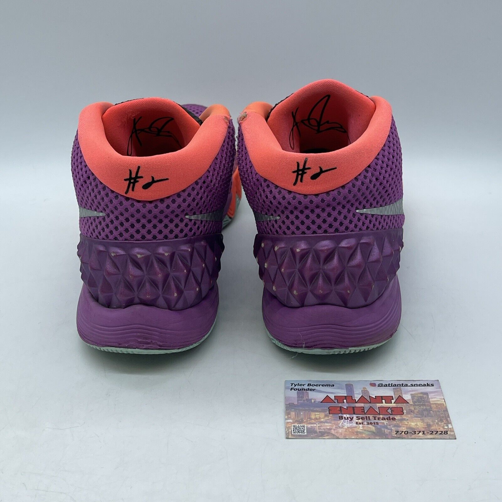 Size 13 - Nike Kyrie 1 Easter Purple Grey Orange Blue (705277-508)