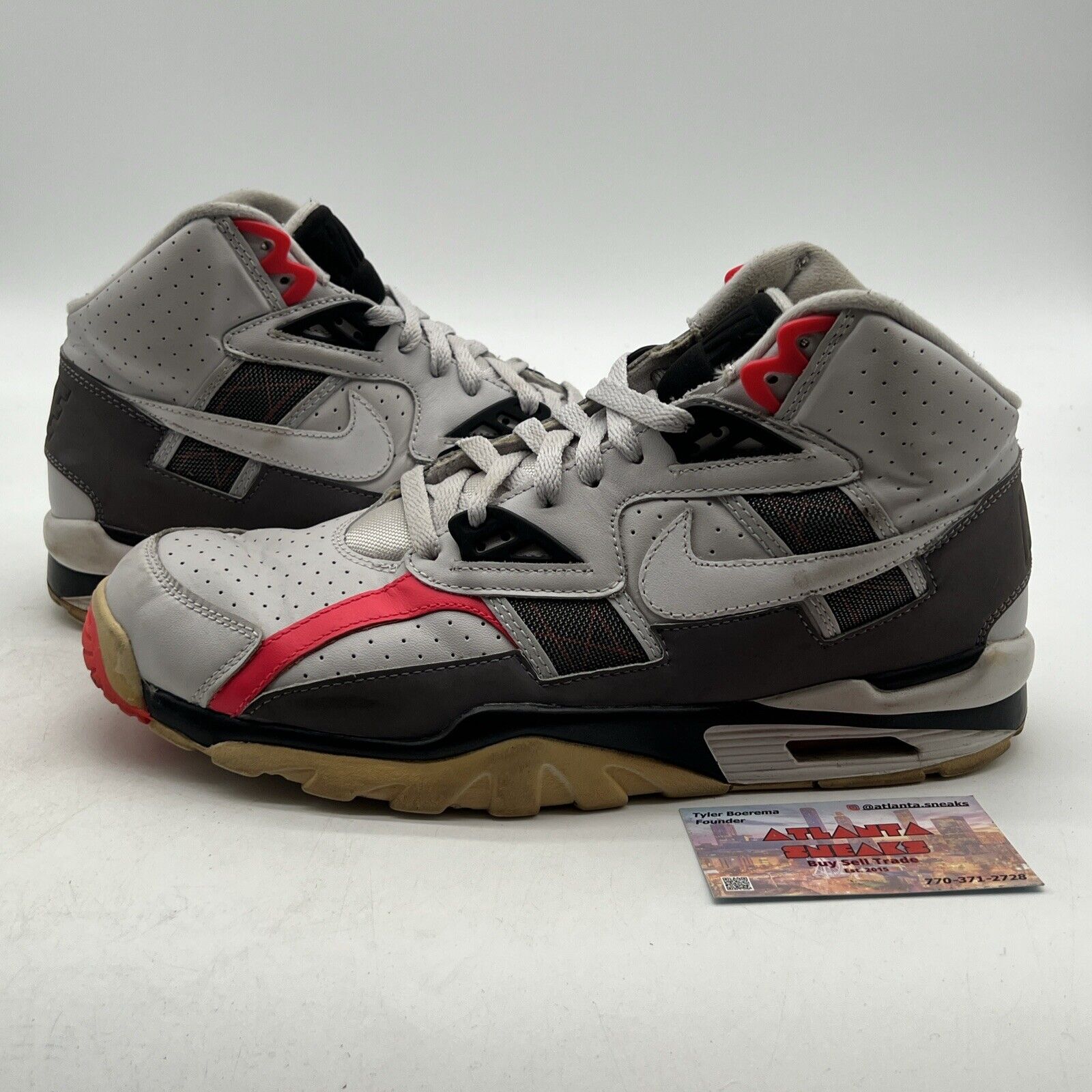 Size 10.5 - Nike Air Trainer SC High Vast Grey (302346-020)