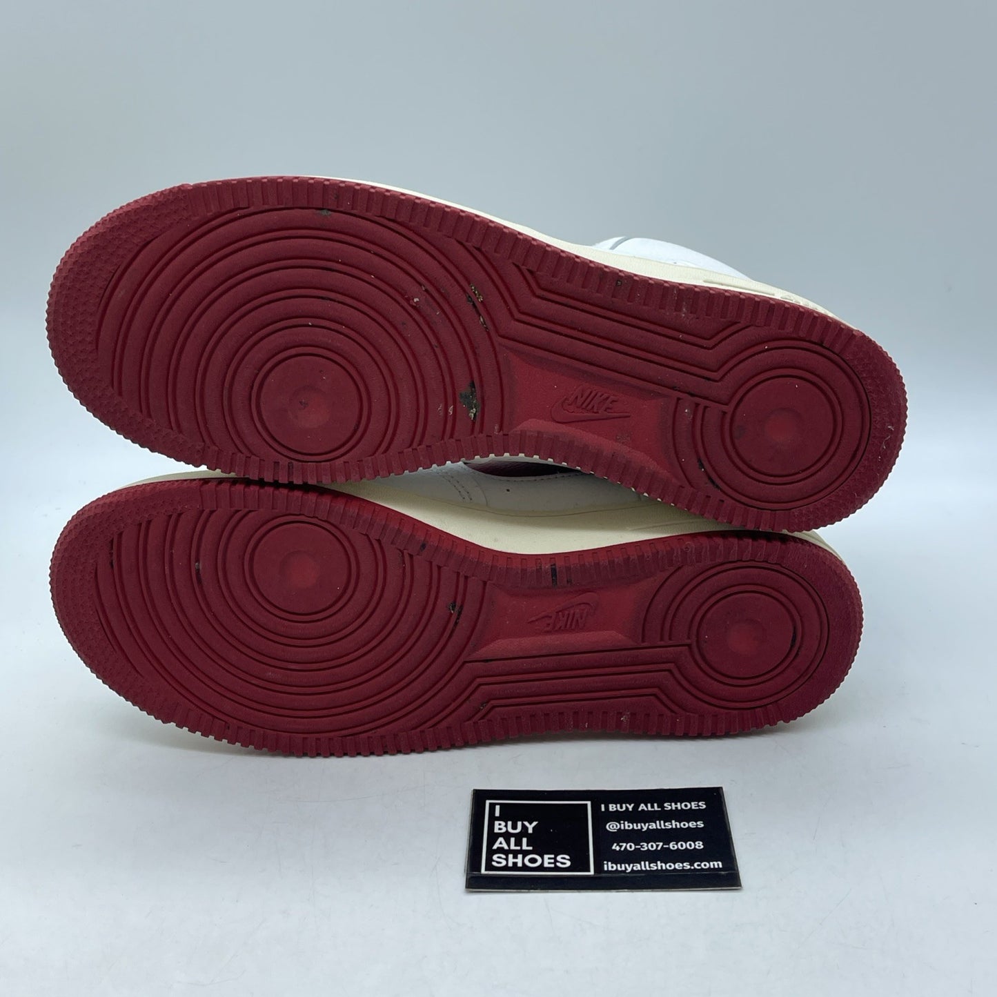 Size 11.5 - Nike Air Force 1 High Sculpt Red White Leather (DC3590-100)