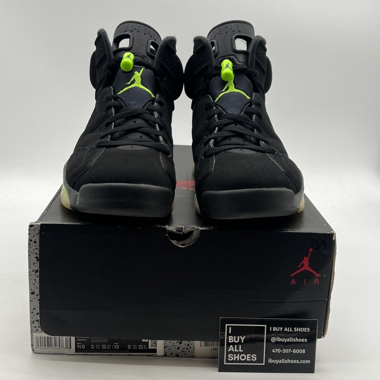 Size 11.5 - Air Jordan 6 Retro Electric Green 2021 (CT8529-003)
