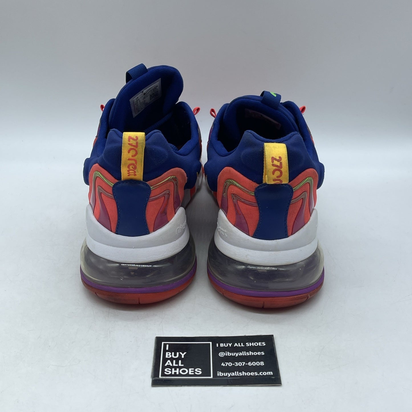 Size 12 - Nike Air Max 270 React ENG Raspberry Ripple (CD0113-600)