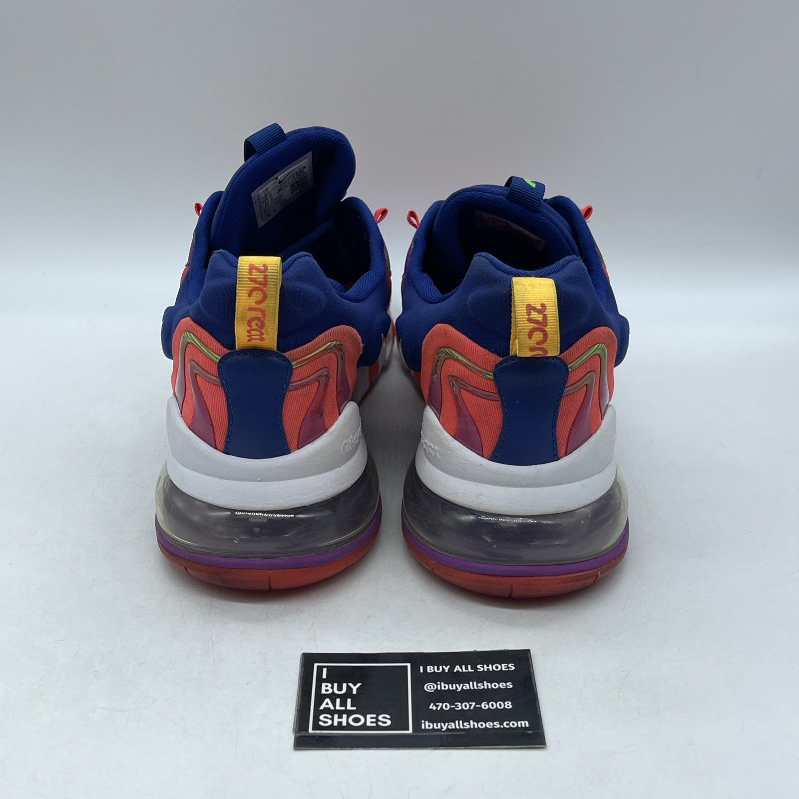 Size 12 - Nike Air Max 270 React ENG Raspberry Ripple (CD0113-600)