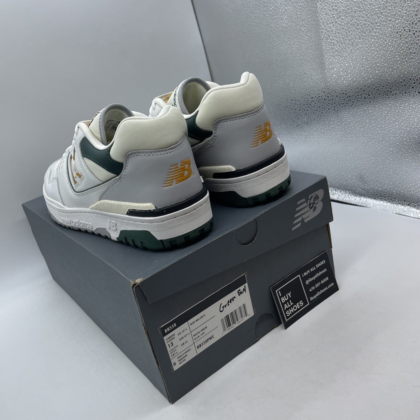 Size 13 - New Balance 550 Nightwatch Green (BB550PWC)
